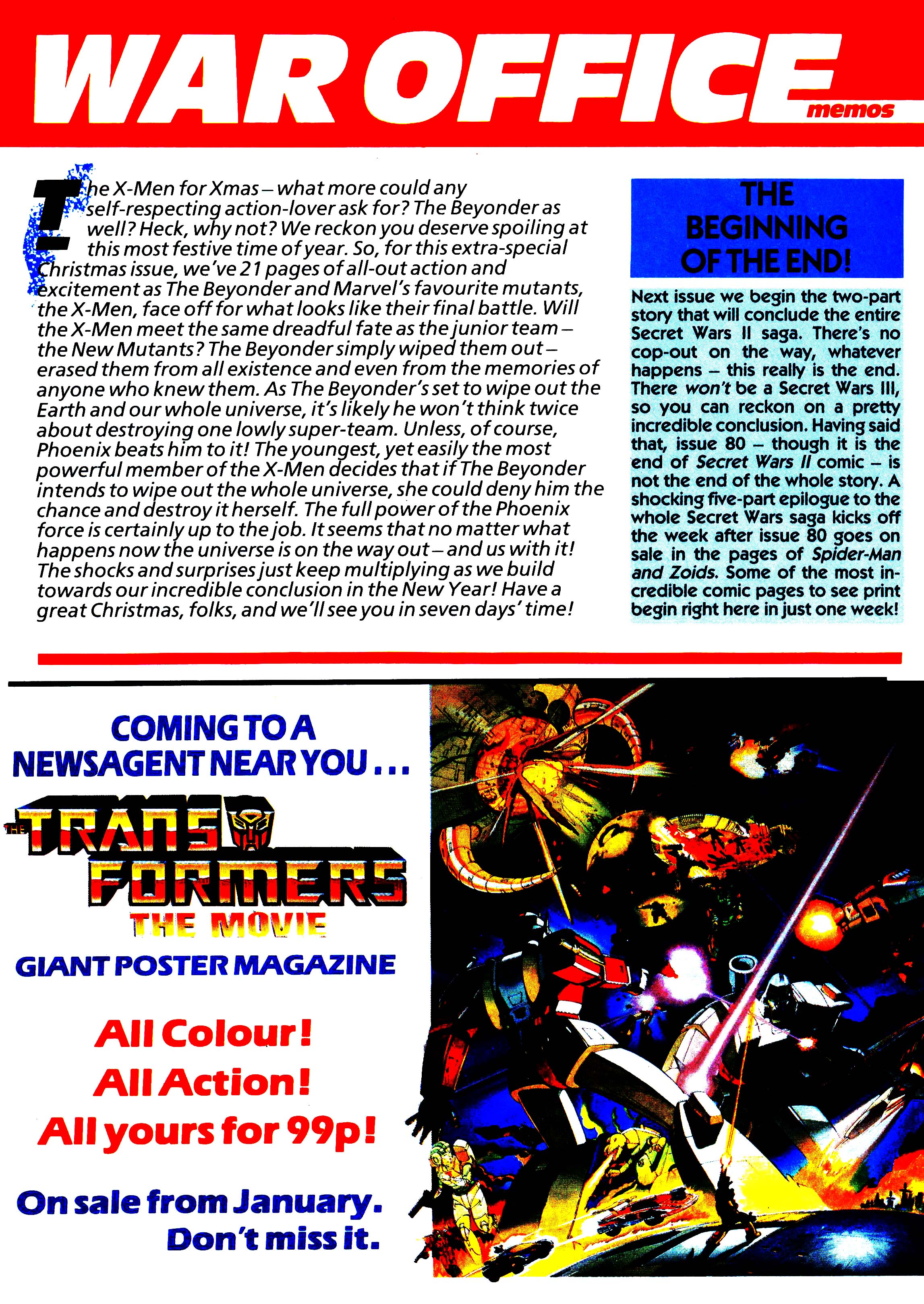 Read online Secret Wars (1985) comic -  Issue #78 - 2
