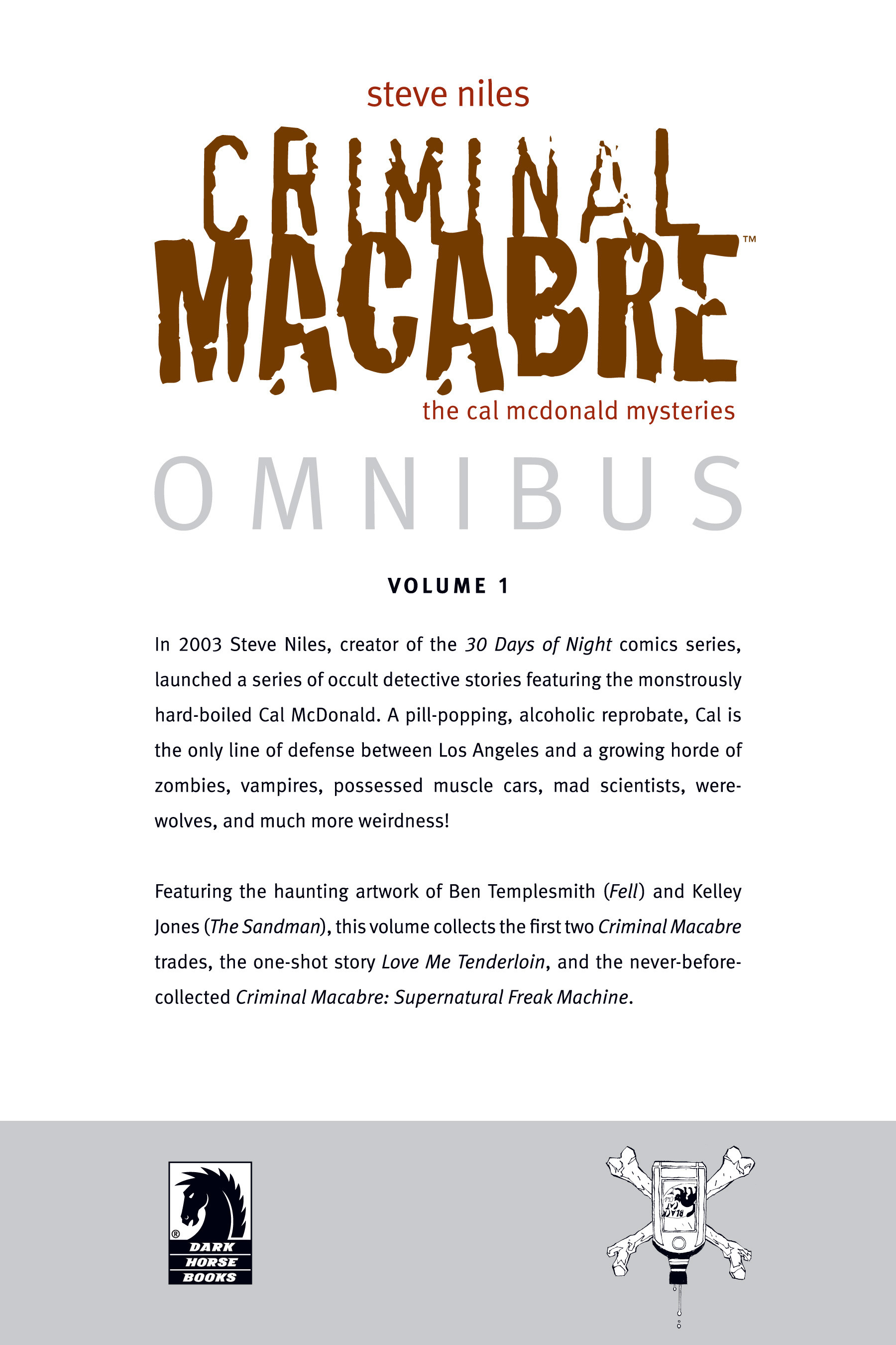 Read online Criminal Macabre Omnibus comic -  Issue # TPB 1 - 378