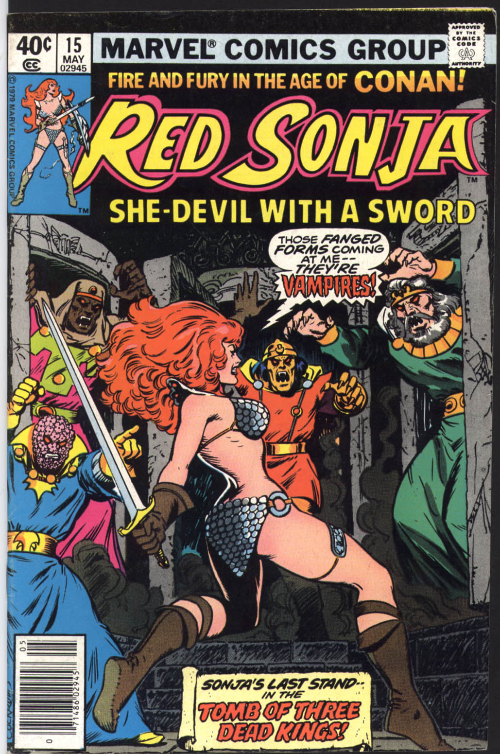 Read online Red Sonja (1977) comic -  Issue #15 - 1