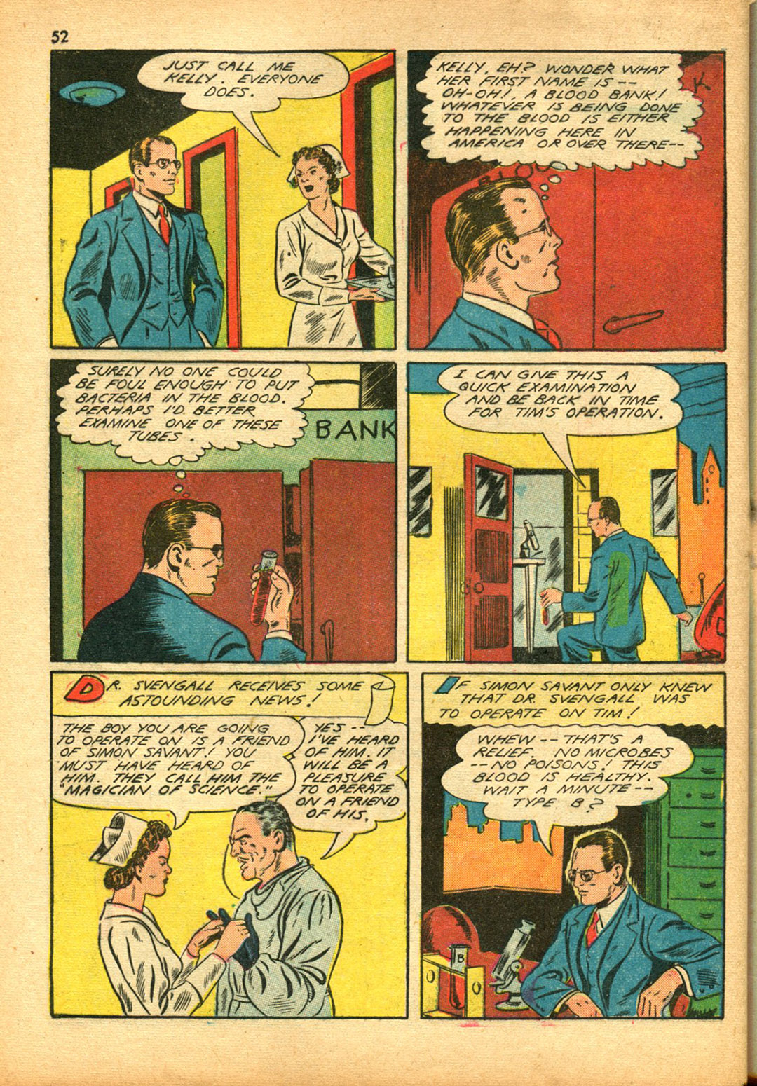 Read online Super-Magician Comics comic -  Issue #15 - 51