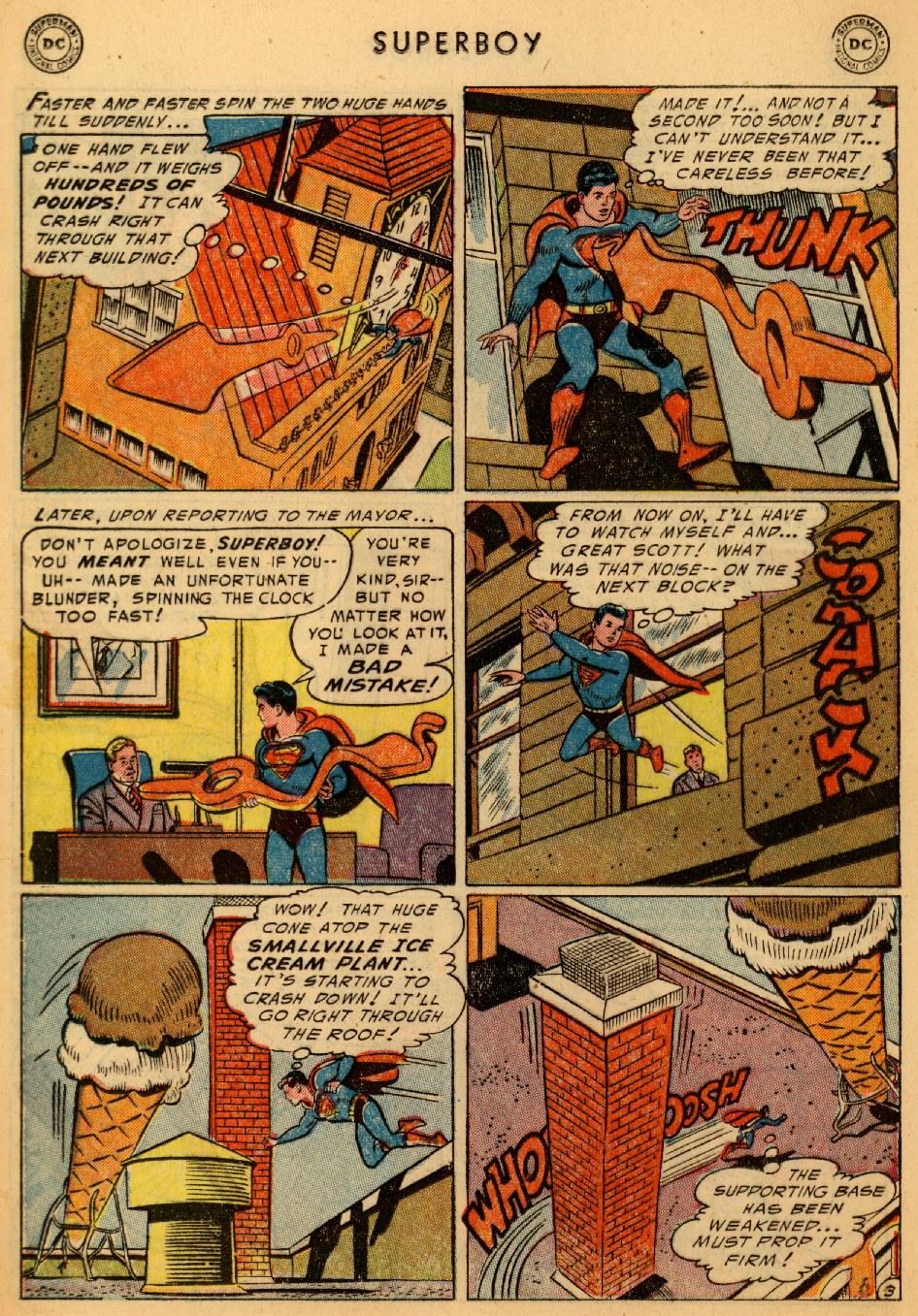 Read online Superboy (1949) comic -  Issue #32 - 15