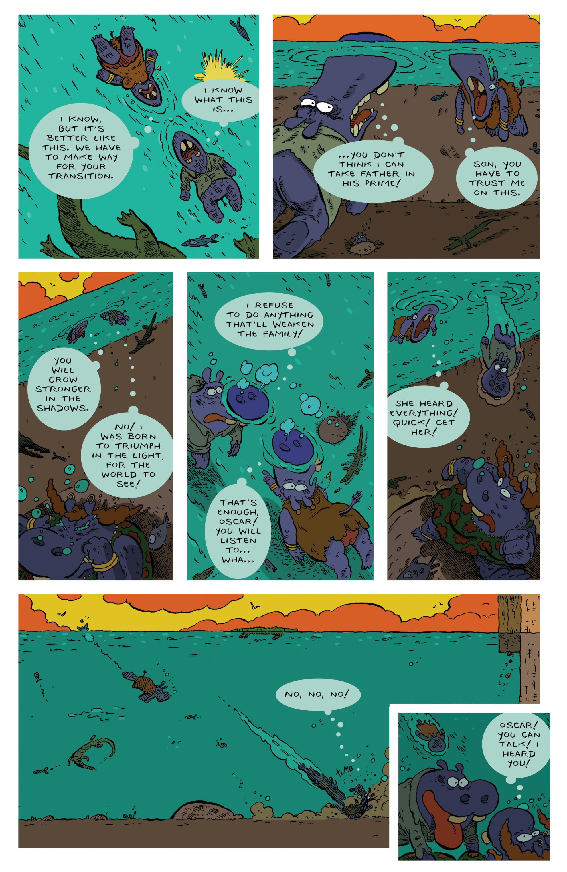 Read online Animal Noir comic -  Issue #4 - 6