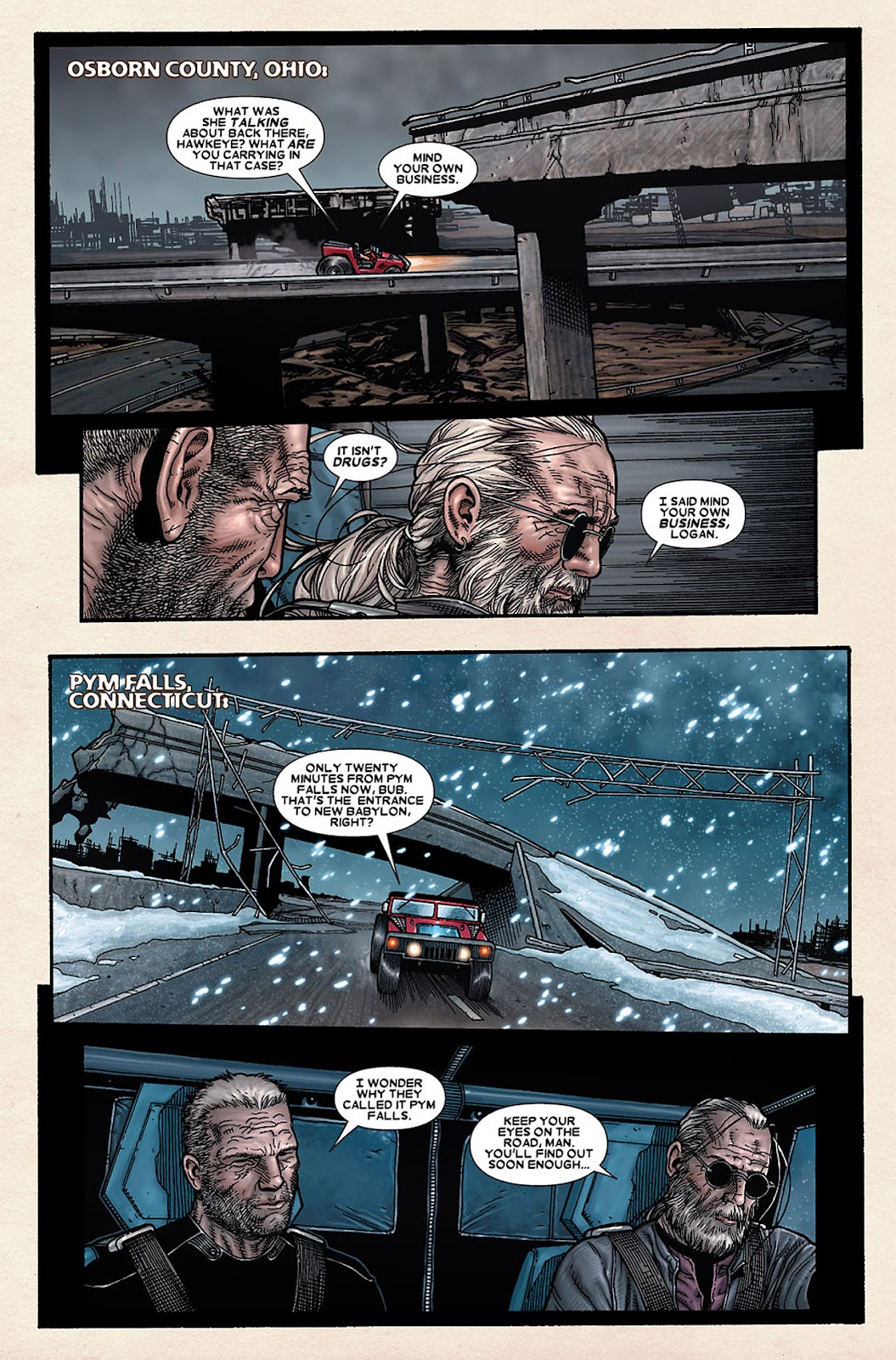 Wolverine: Old Man Logan issue Full - Page 127