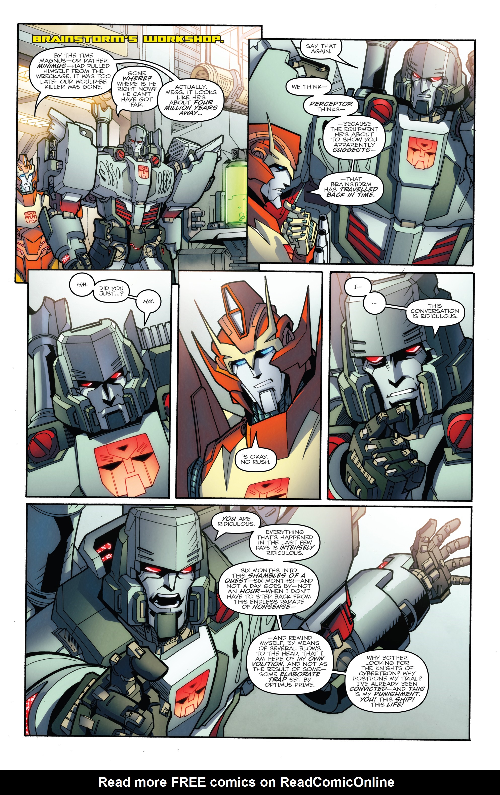 Read online Transformers: The IDW Collection Phase Two comic -  Issue # TPB 8 (Part 1) - 16