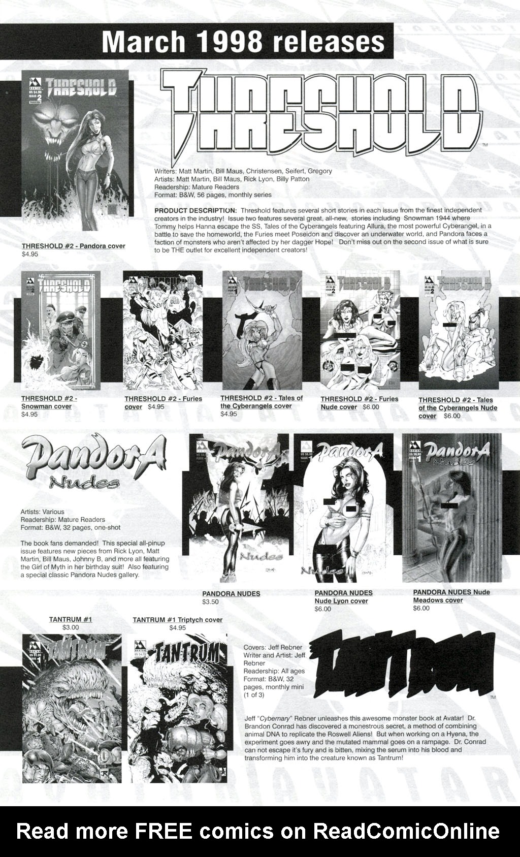 Read online Threshold (1998) comic -  Issue #2 - 51