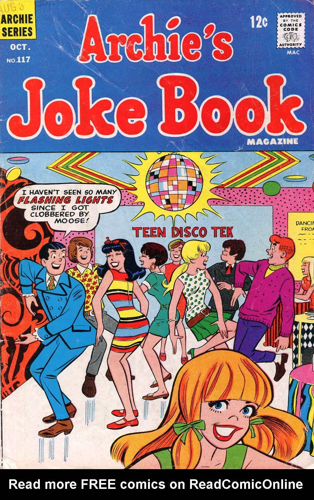 Read online Archie's Joke Book Magazine comic -  Issue #117 - 1