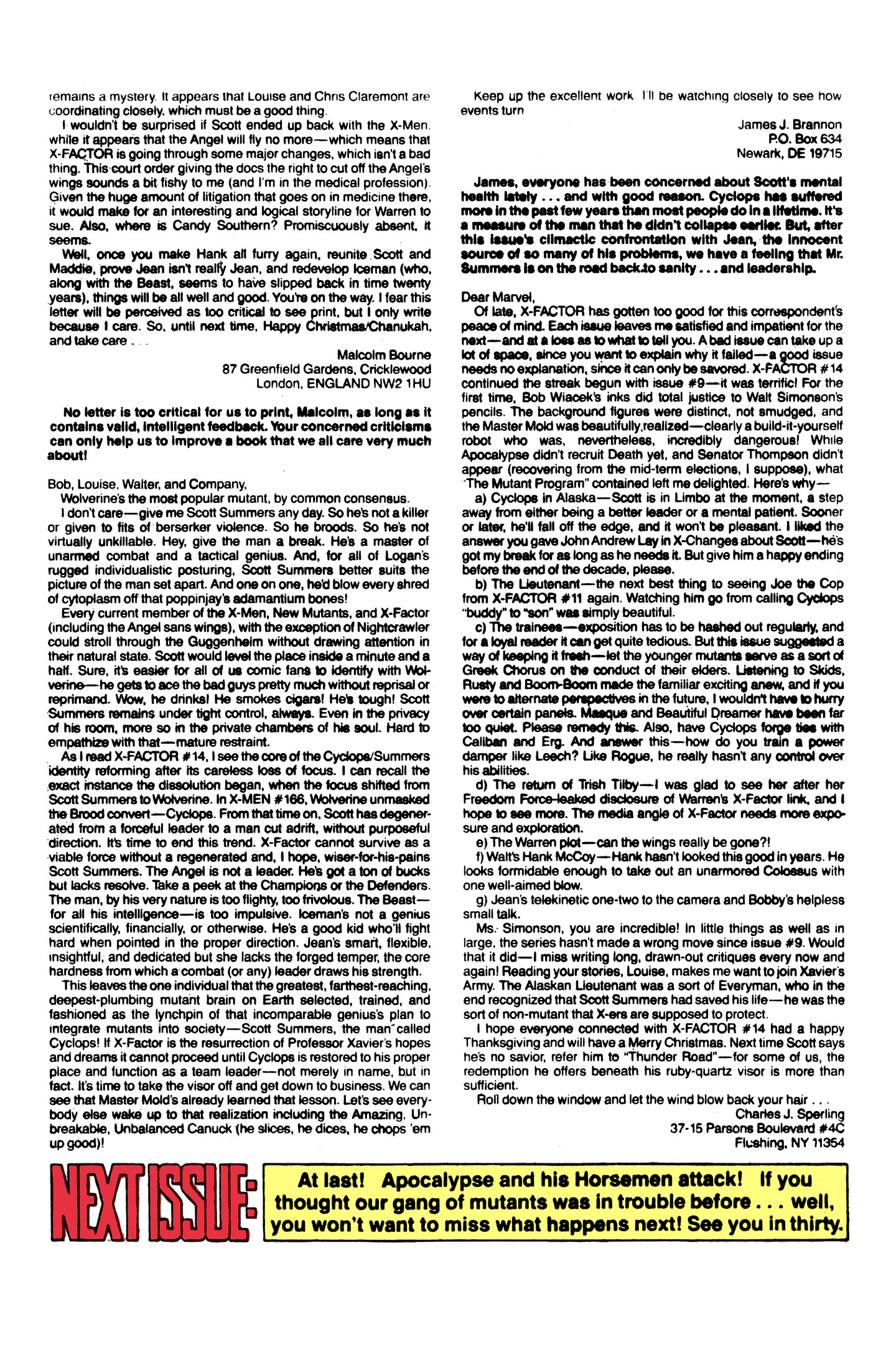 Read online X-Factor (1986) comic -  Issue #18 - 26