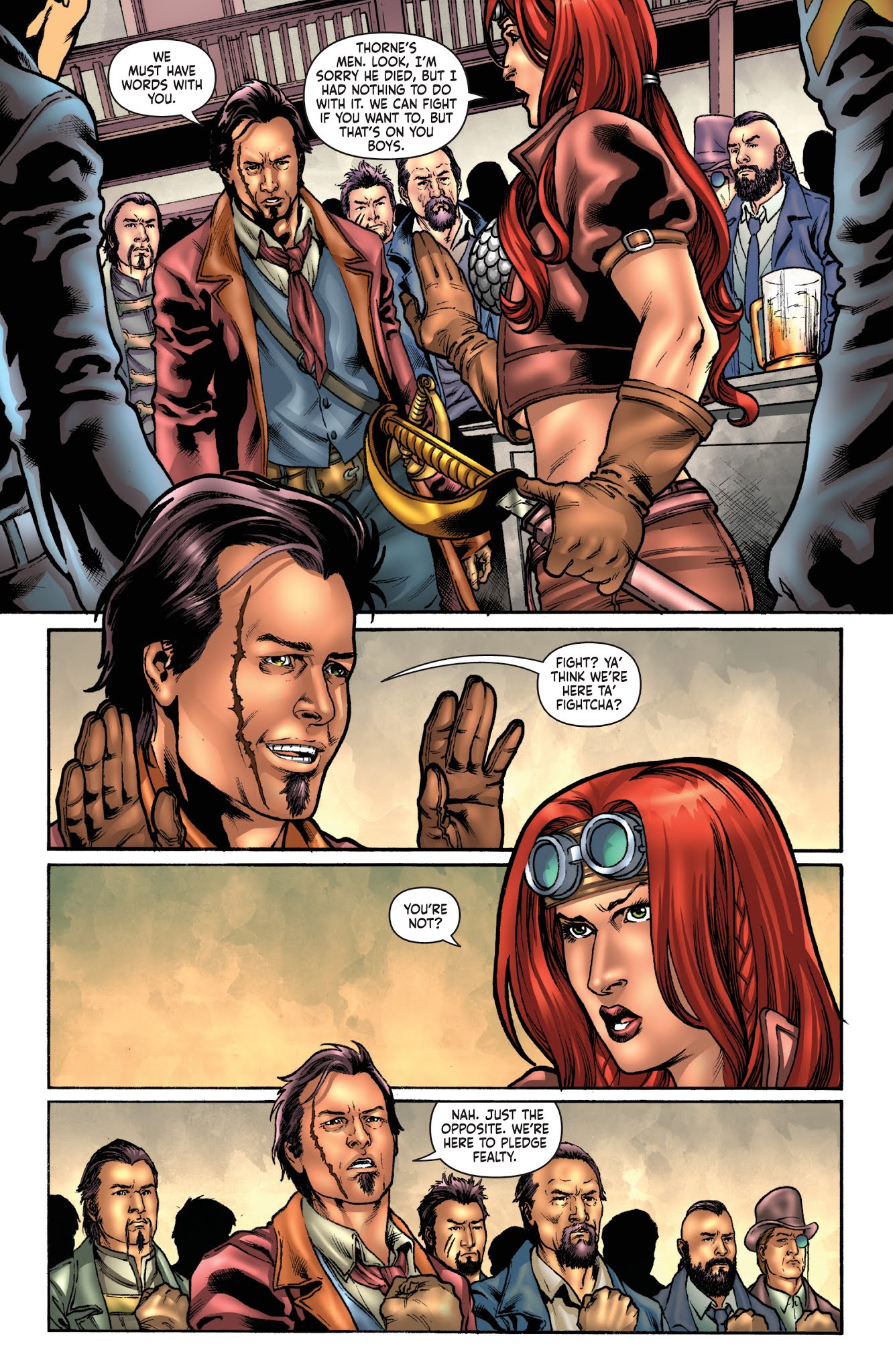 Read online Legenderry Red Sonja comic -  Issue #5 - 21