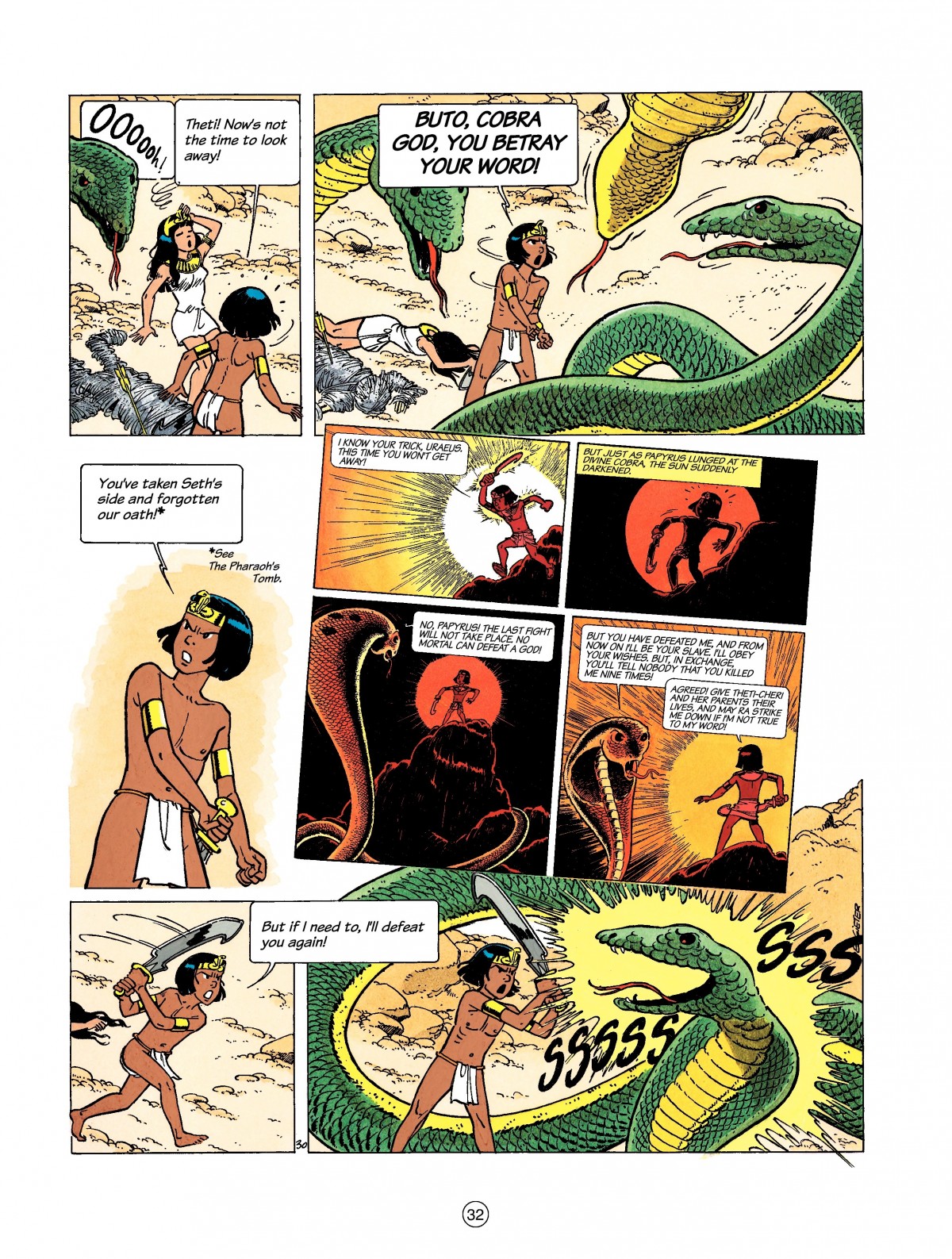 Read online Papyrus comic -  Issue #4 - 32