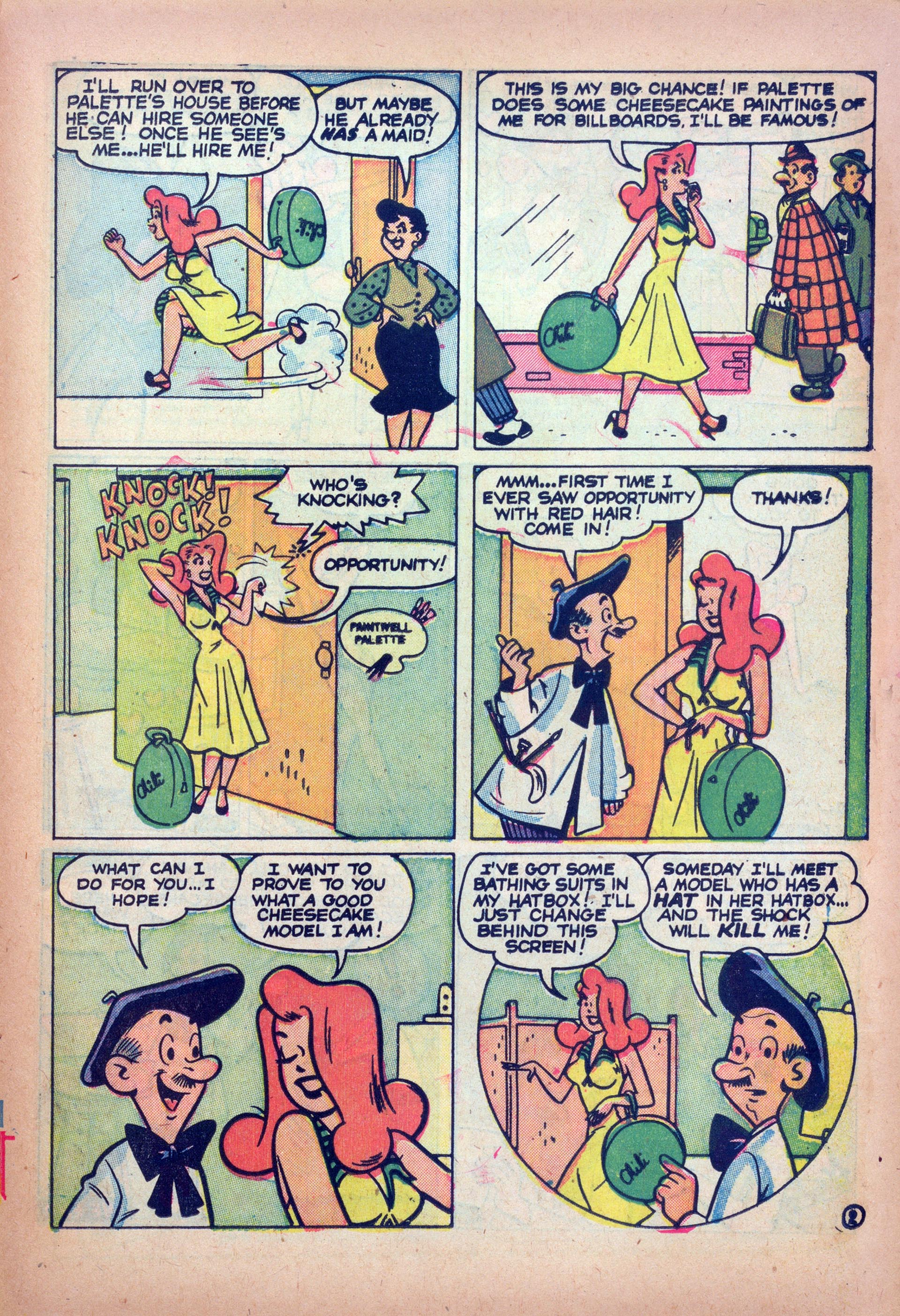 Read online Millie the Model comic -  Issue #34 - 25
