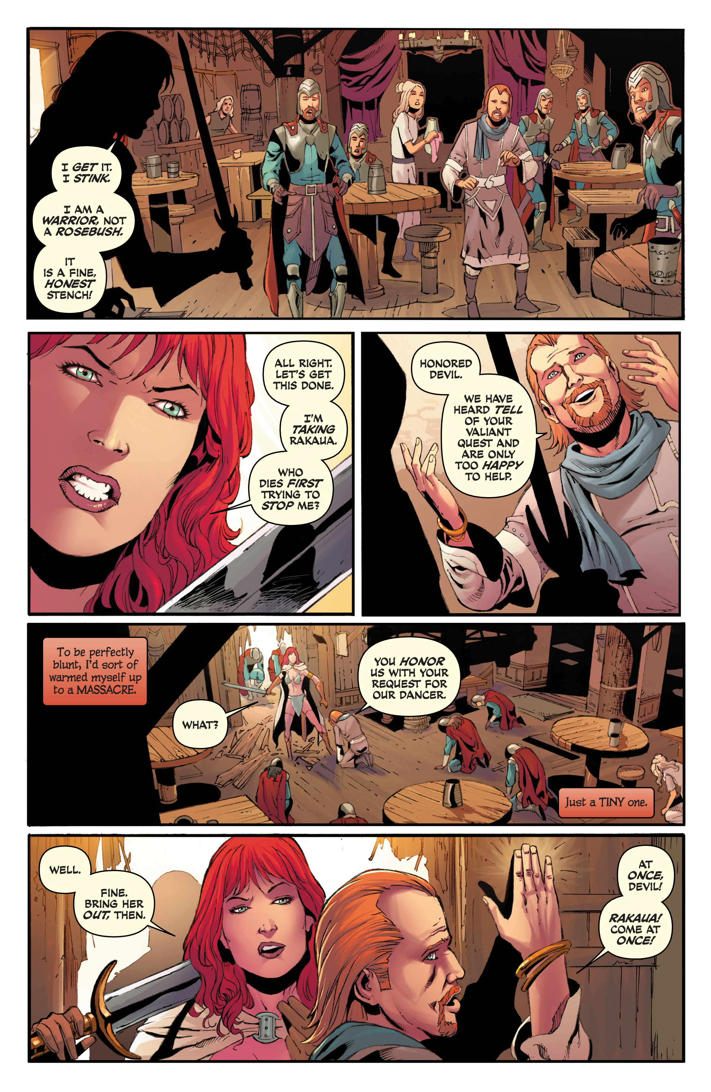 Read online Red Sonja (2013) comic -  Issue # _TPB Complete Gail Simone Red Sonja Omnibus (Part 3) - 68