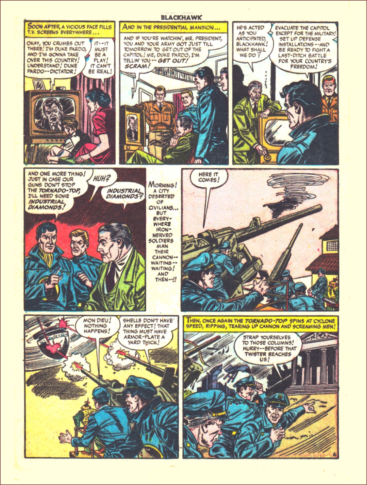 Read online Blackhawk (1957) comic -  Issue #69 - 8