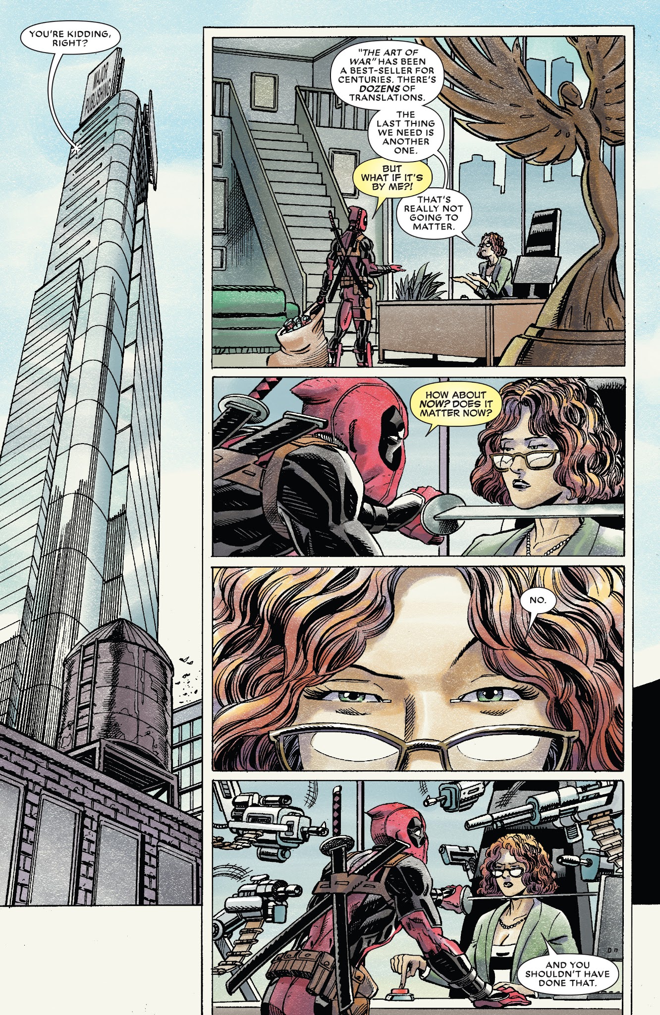 Read online Deadpool's Art of War comic -  Issue #1 - 7