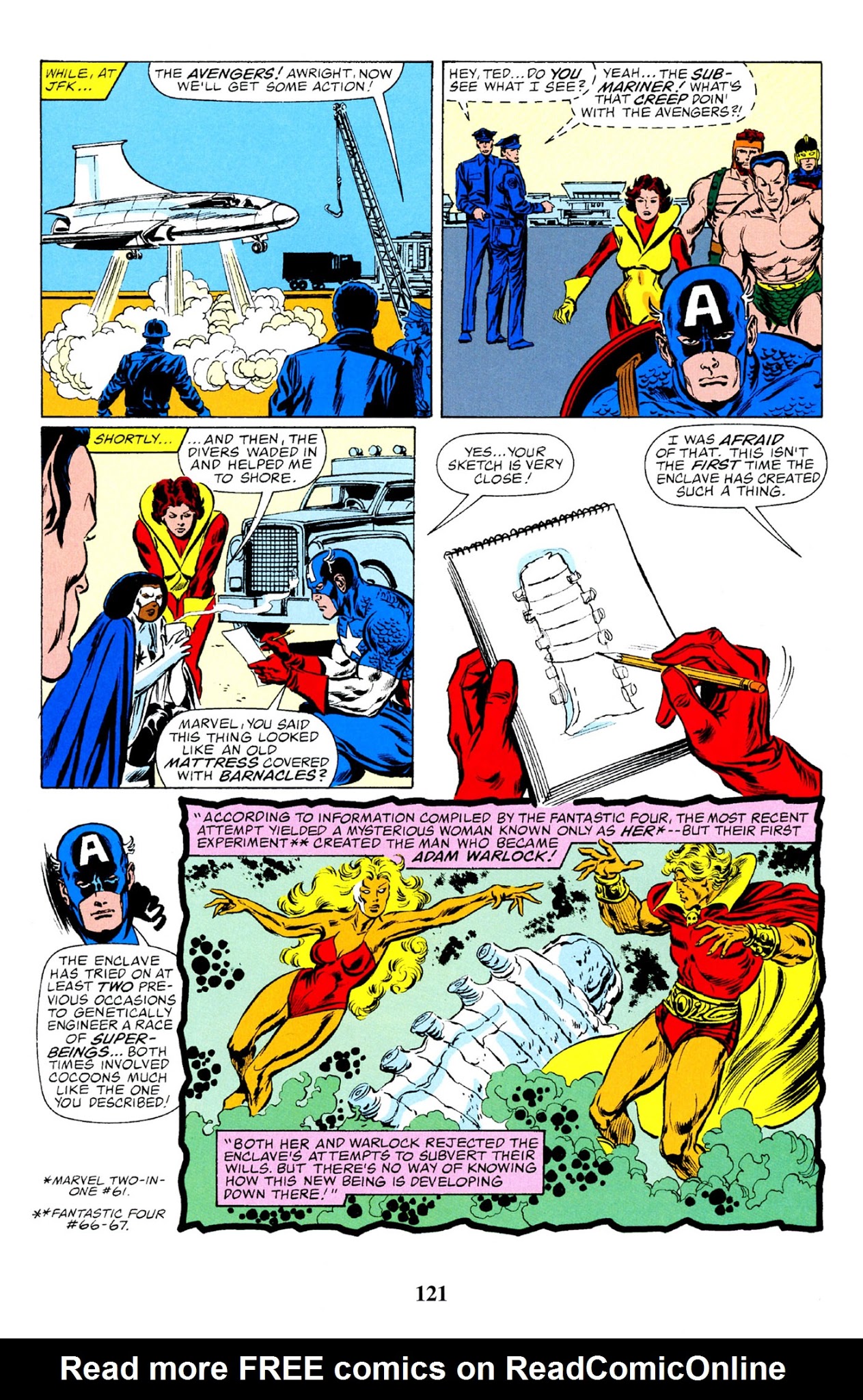 Read online Fantastic Four Visionaries: John Byrne comic -  Issue # TPB 7 - 122