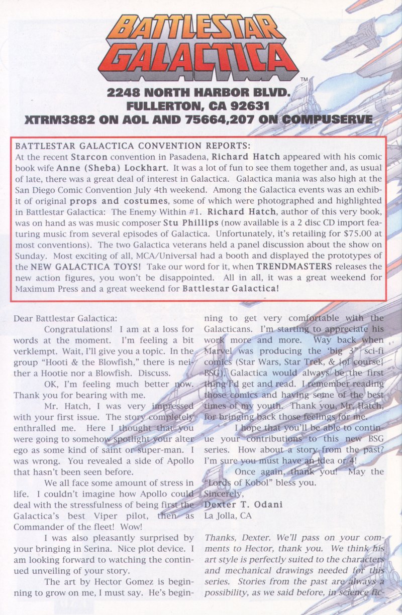 Read online Battlestar Galactica: Apollo's Journey comic -  Issue #3 - 20