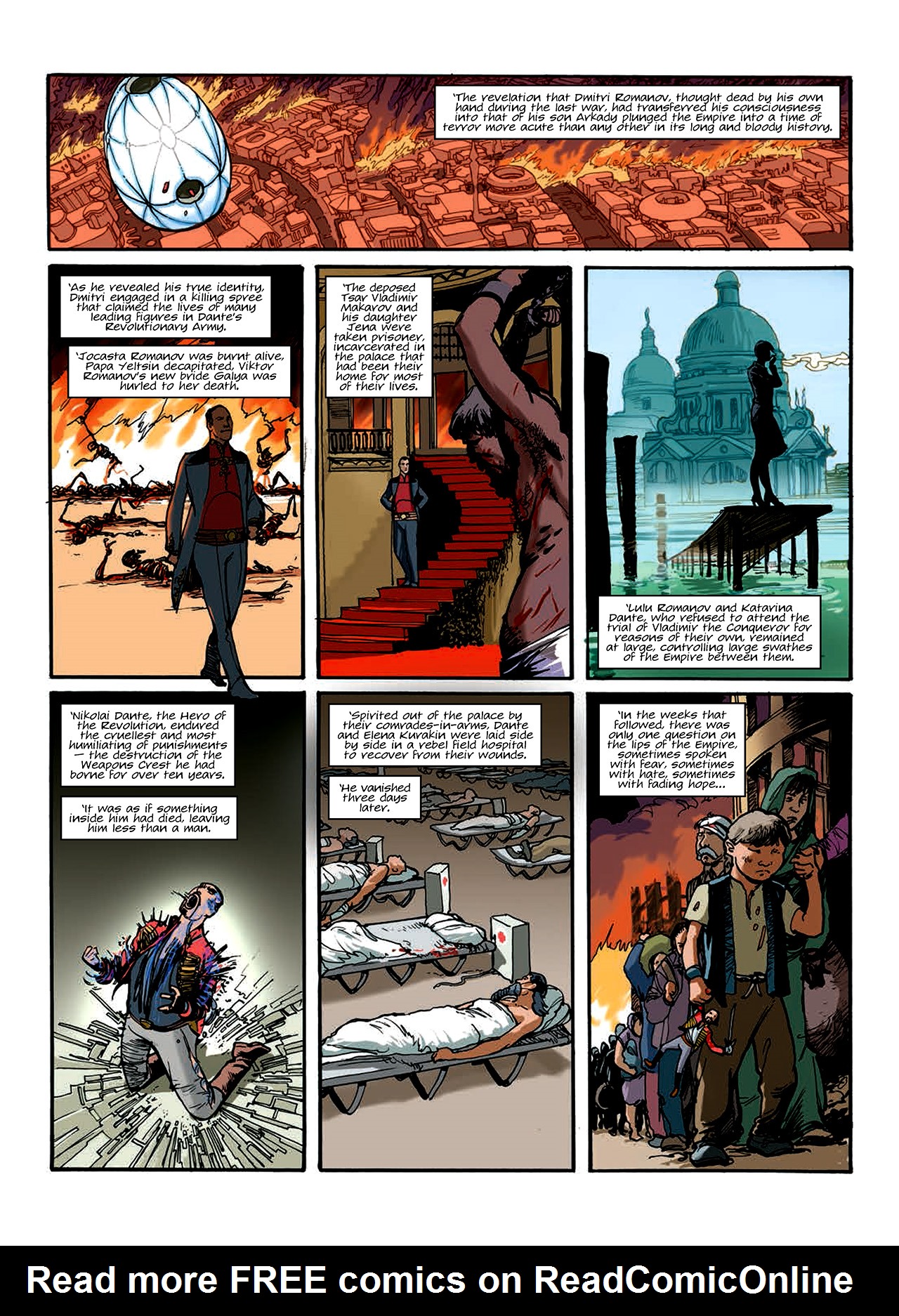 Read online Nikolai Dante comic -  Issue # TPB 10 - 133