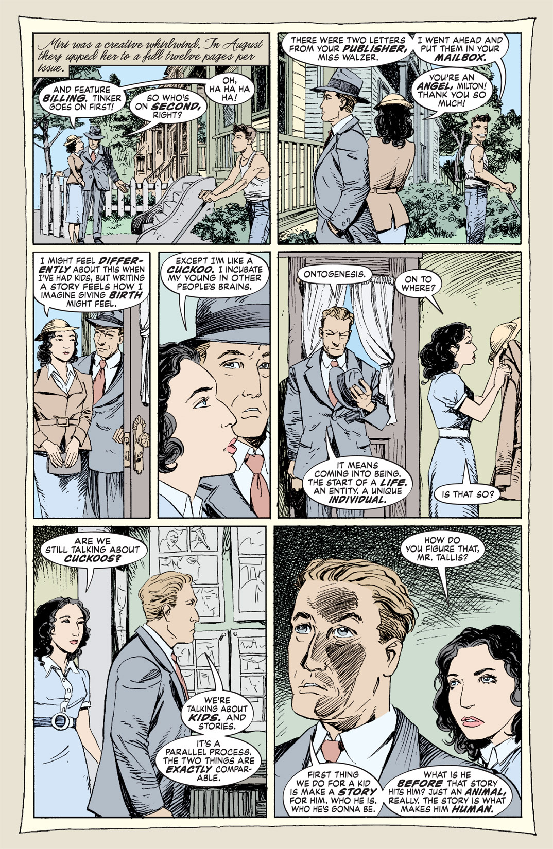 Read online The Unwritten comic -  Issue #28 - 11