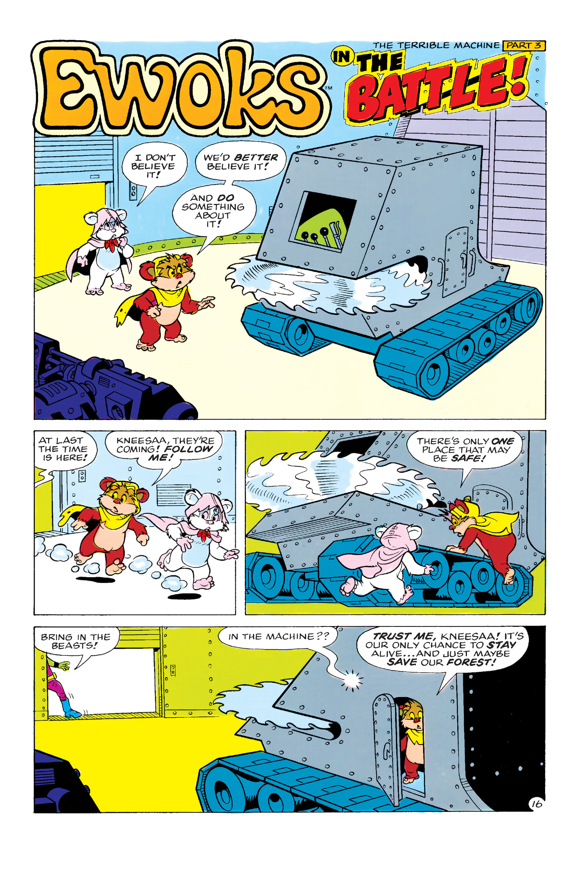 Read online Ewoks comic -  Issue #5 - 17