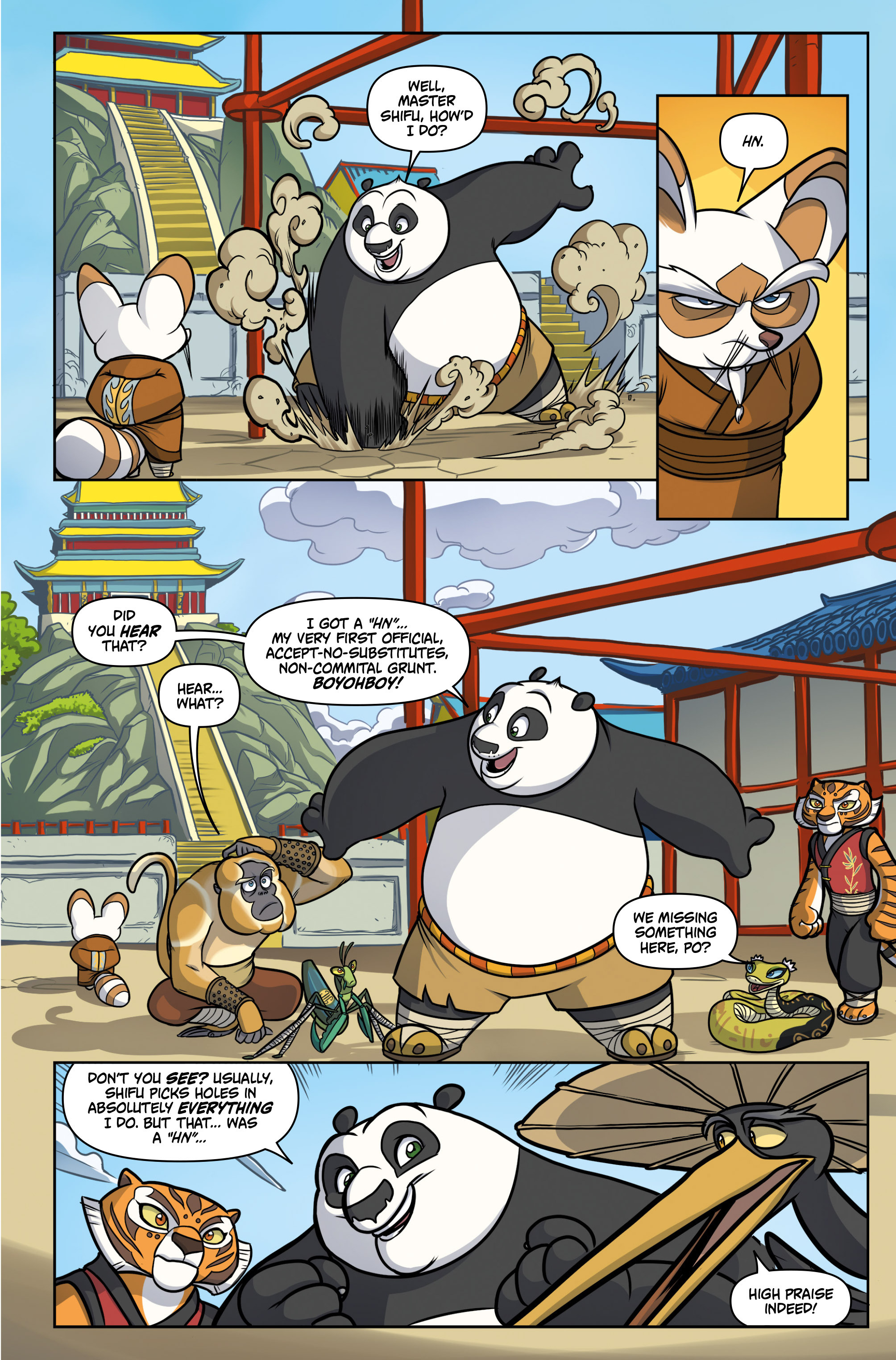 Read online DreamWorks Kung Fu Panda comic -  Issue #3 - 9