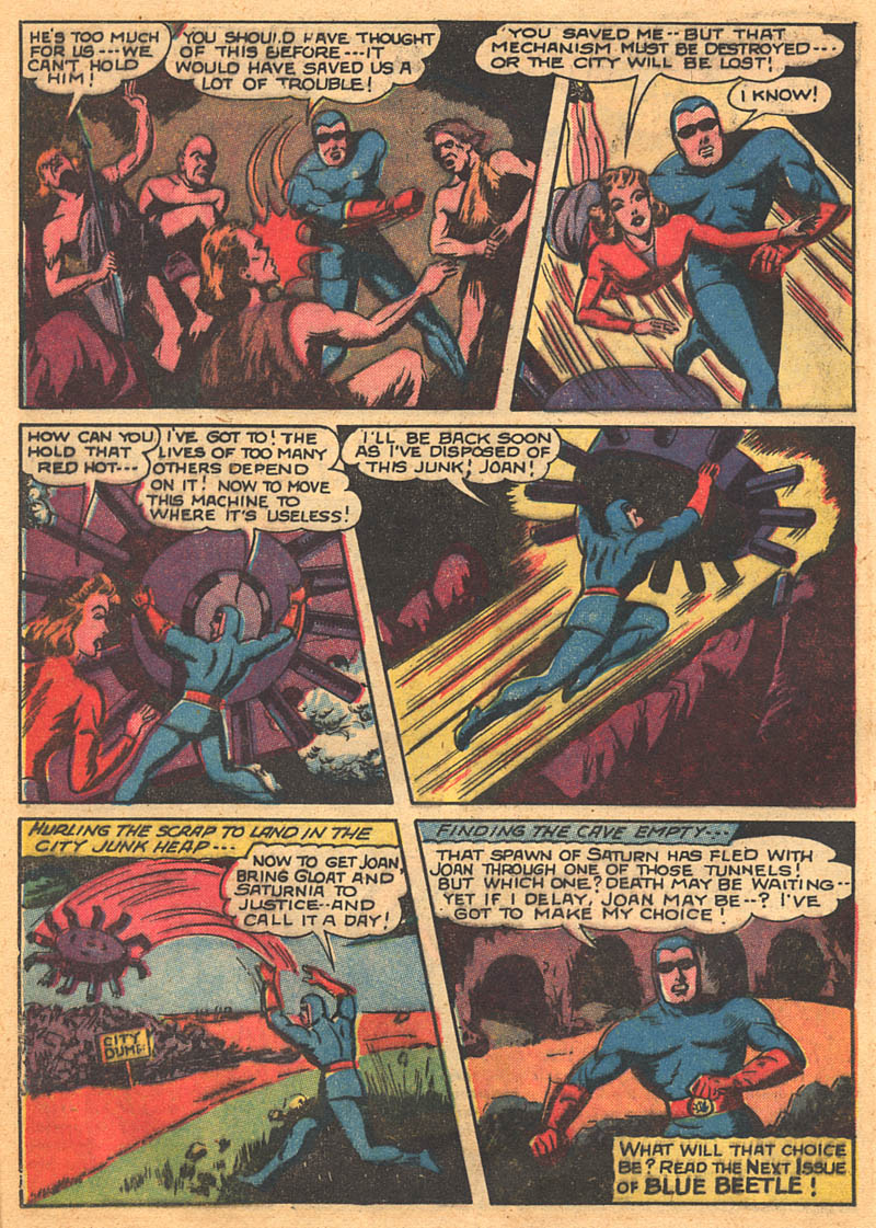 Read online The Blue Beetle comic -  Issue #42 - 34