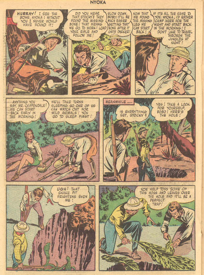 Read online Nyoka the Jungle Girl (1945) comic -  Issue #6 - 28