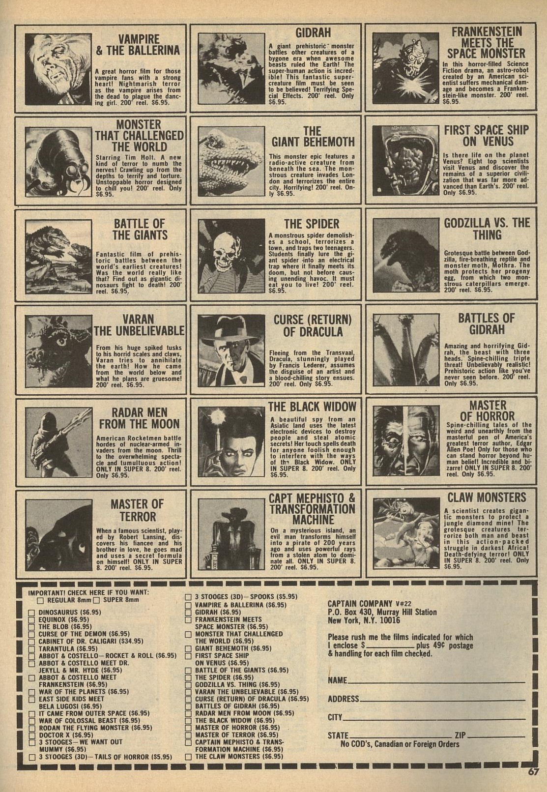 Read online Vampirella (1969) comic -  Issue #22 - 67