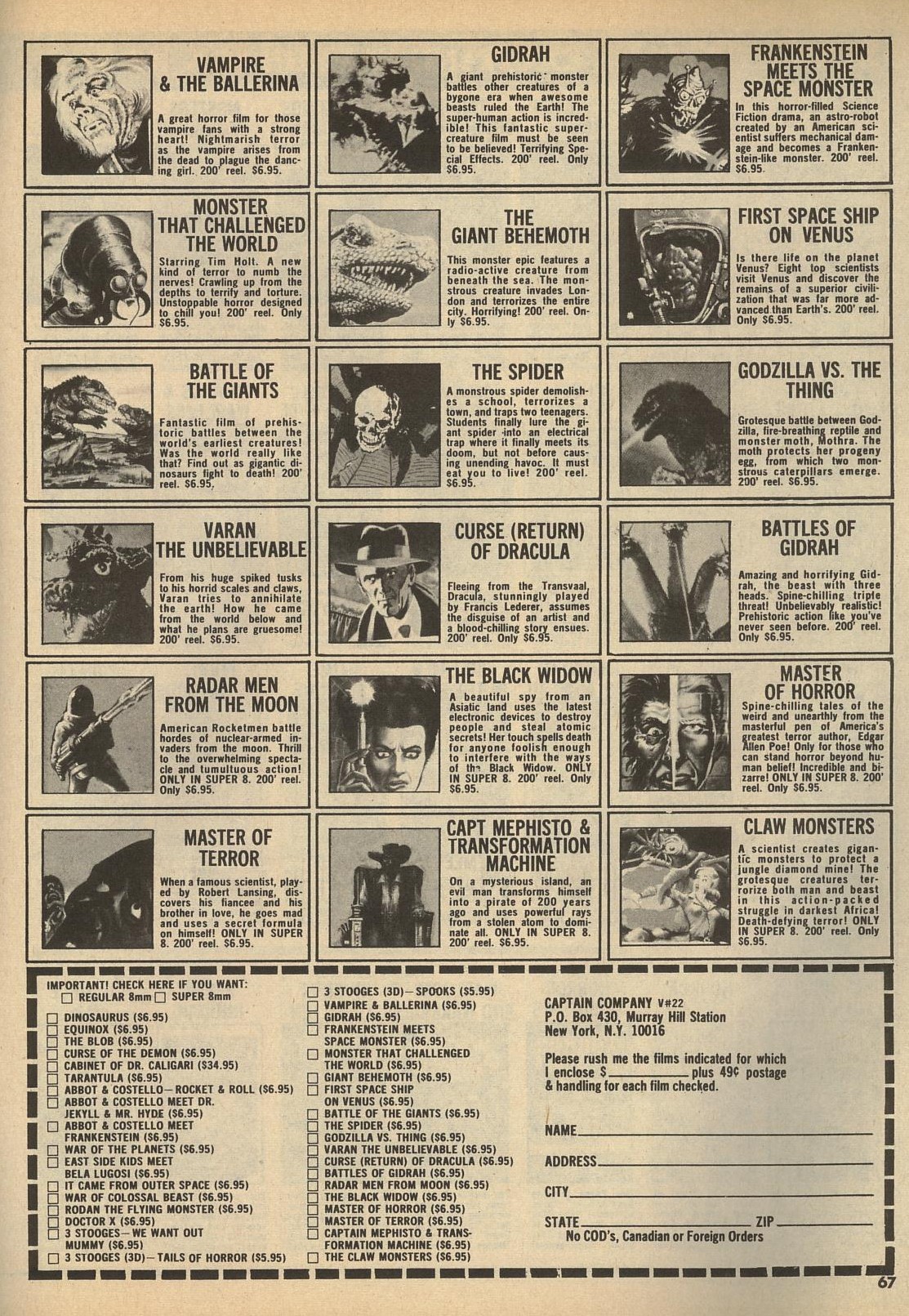 Read online Vampirella (1969) comic -  Issue #22 - 67