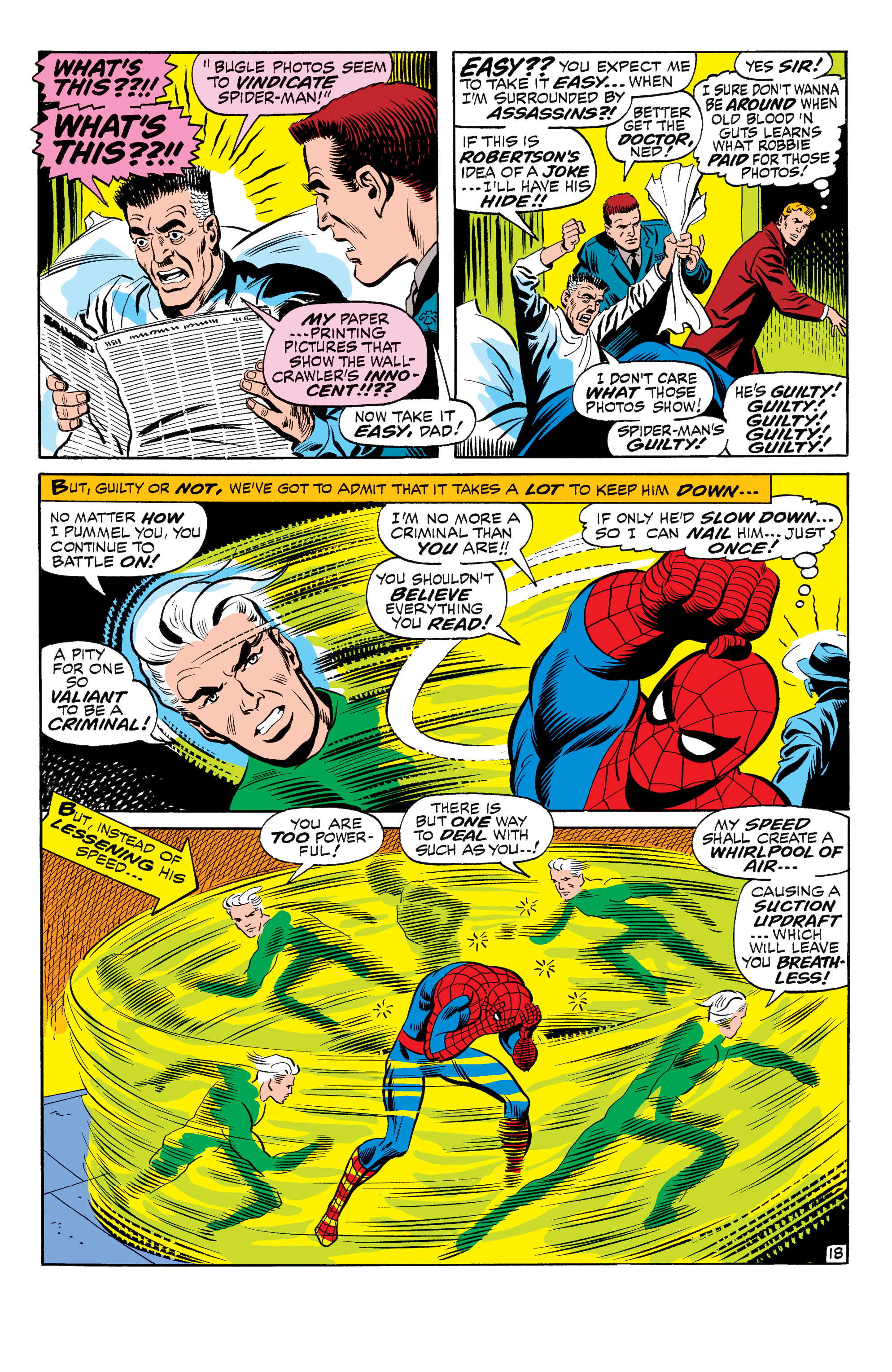 Read online Amazing Spider-Man Epic Collection comic -  Issue # The Secret of the Petrified Tablet (Part 2) - 35