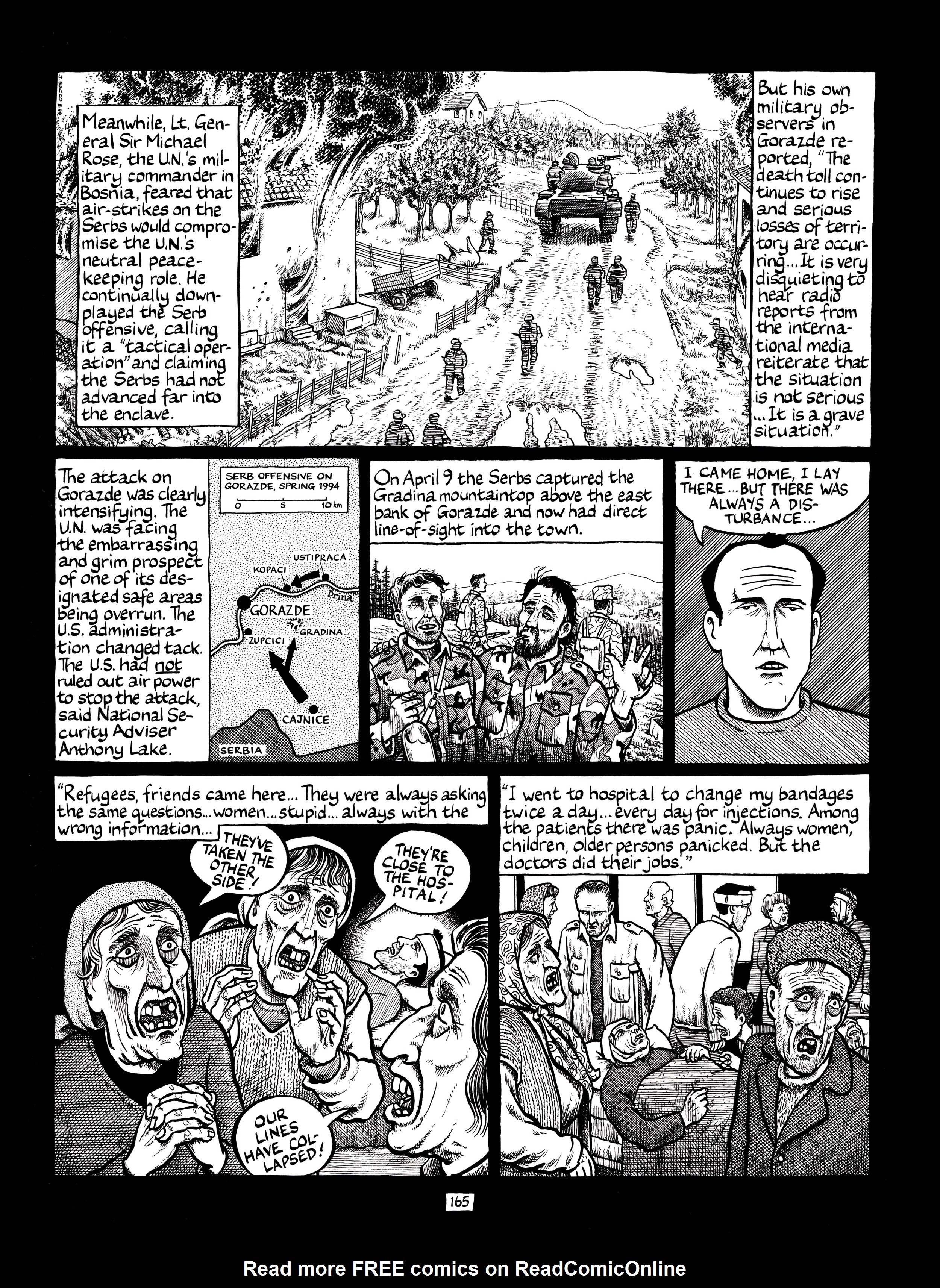 Read online Safe Area Goražde comic -  Issue # TPB (Part 3) - 6