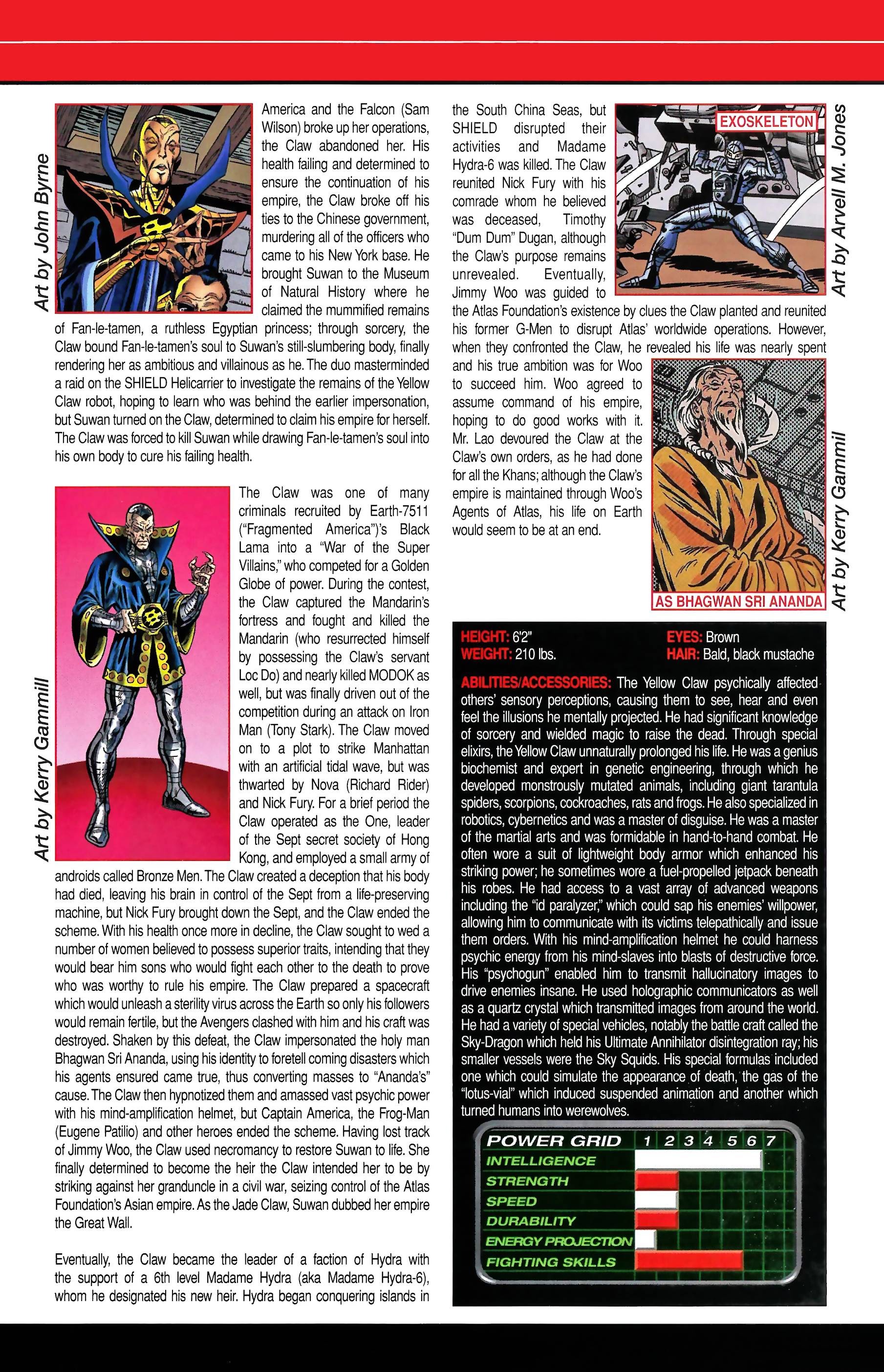 Read online Official Handbook of the Marvel Universe A to Z comic -  Issue # TPB 13 (Part 2) - 124