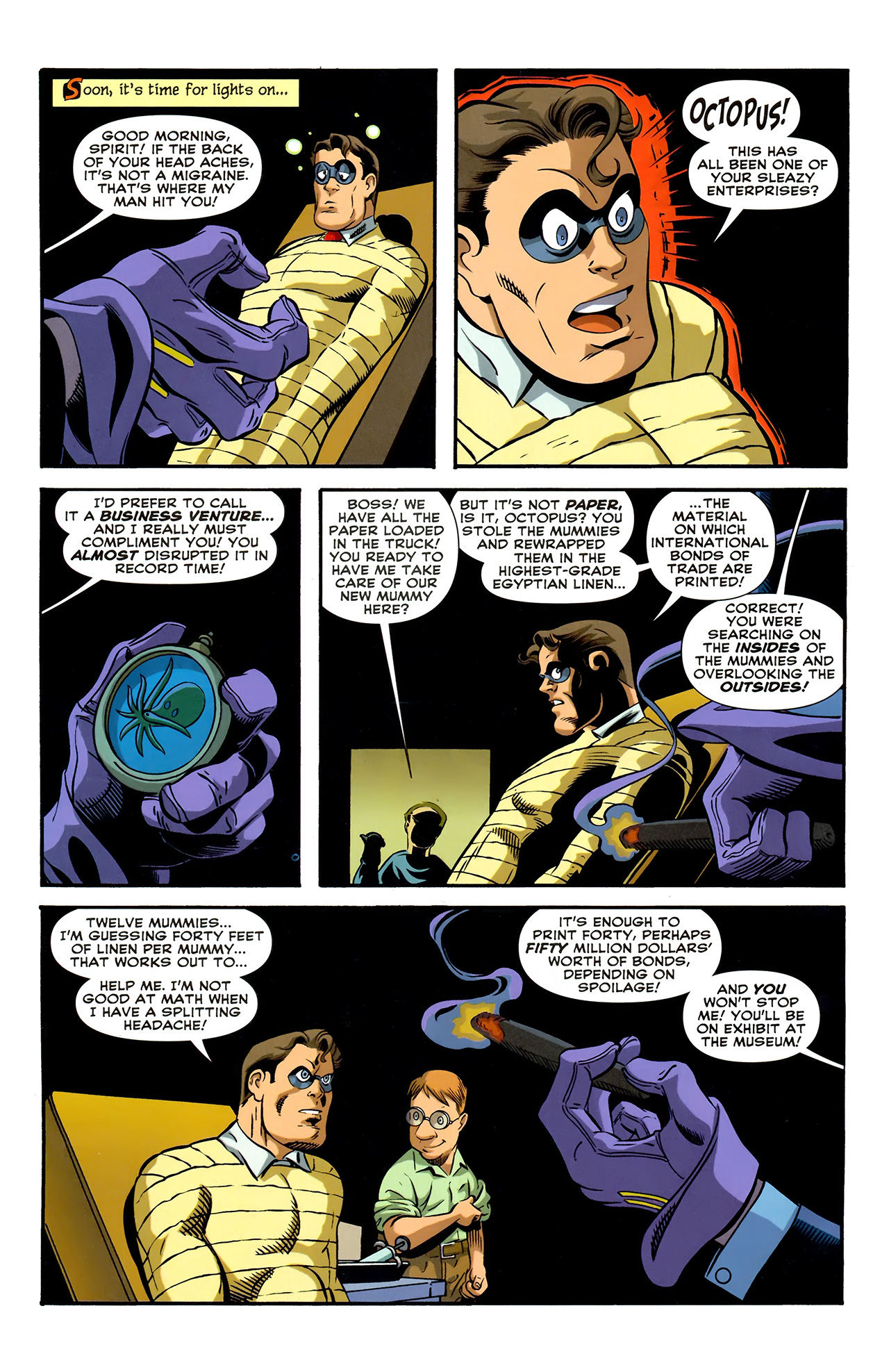 Read online The Spirit (2007) comic -  Issue #18 - 20