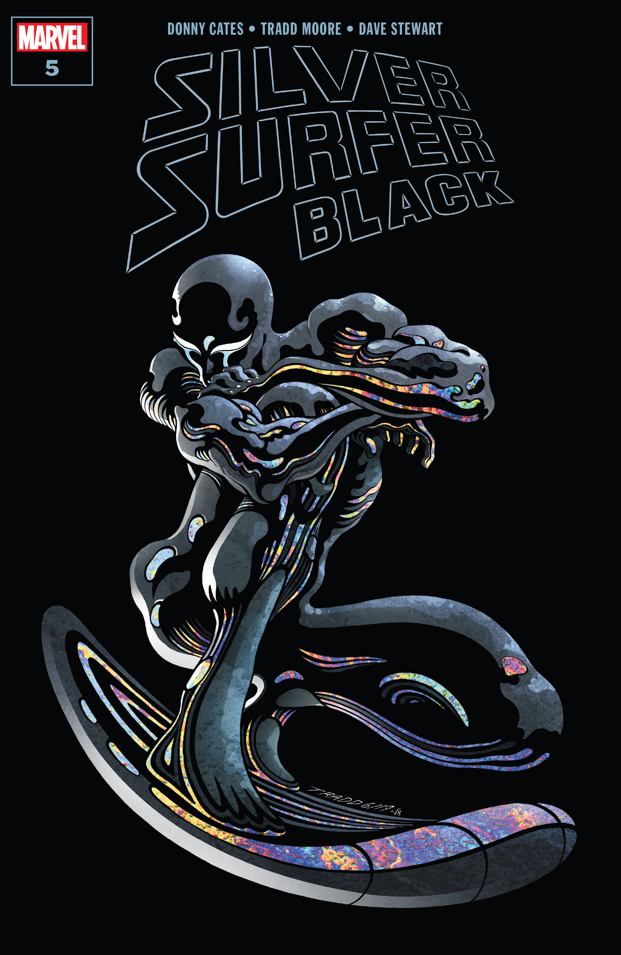 Read online Silver Surfer: Black comic -  Issue #5 - 1