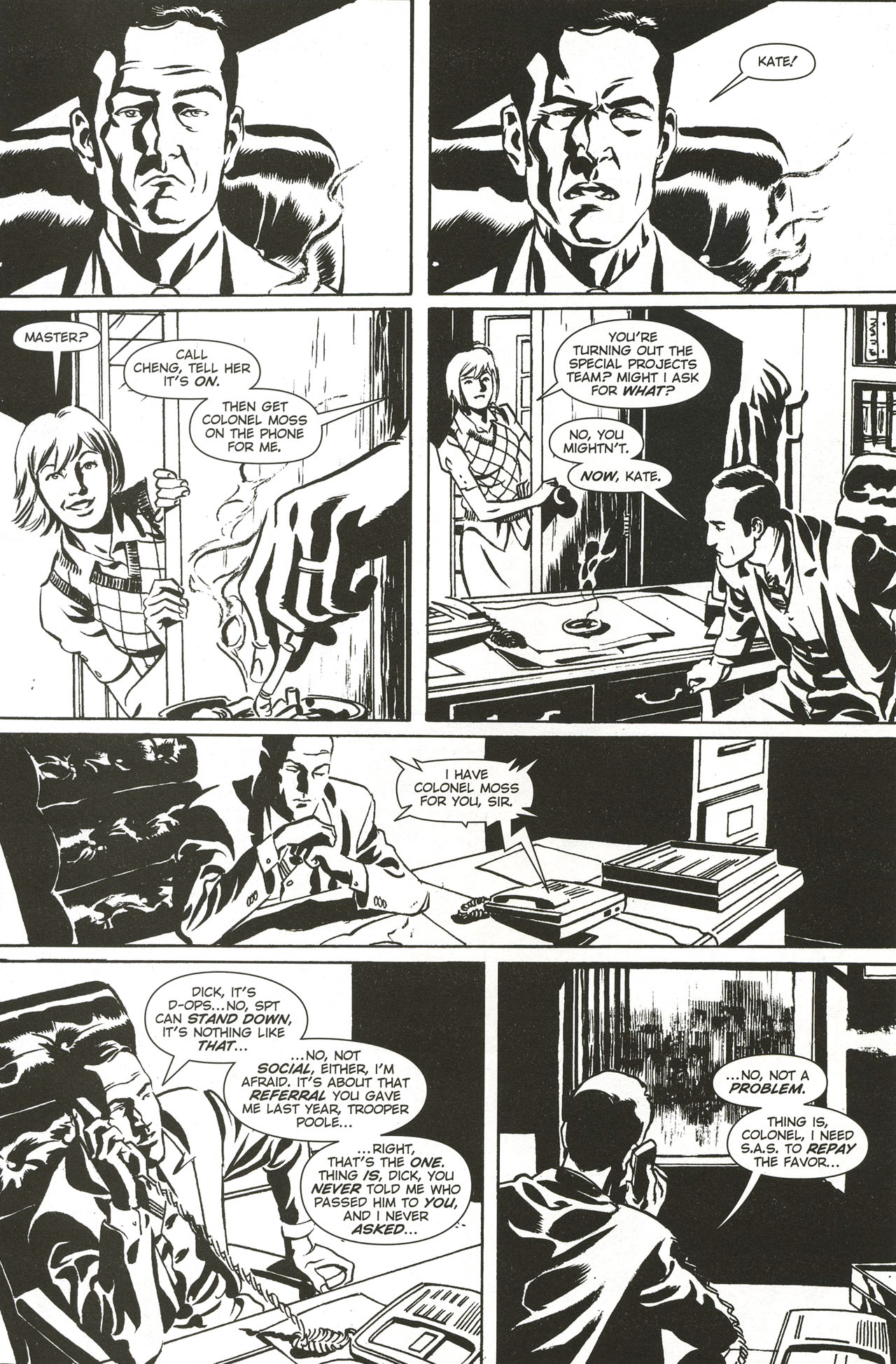 Read online Queen & Country comic -  Issue #30 - 18