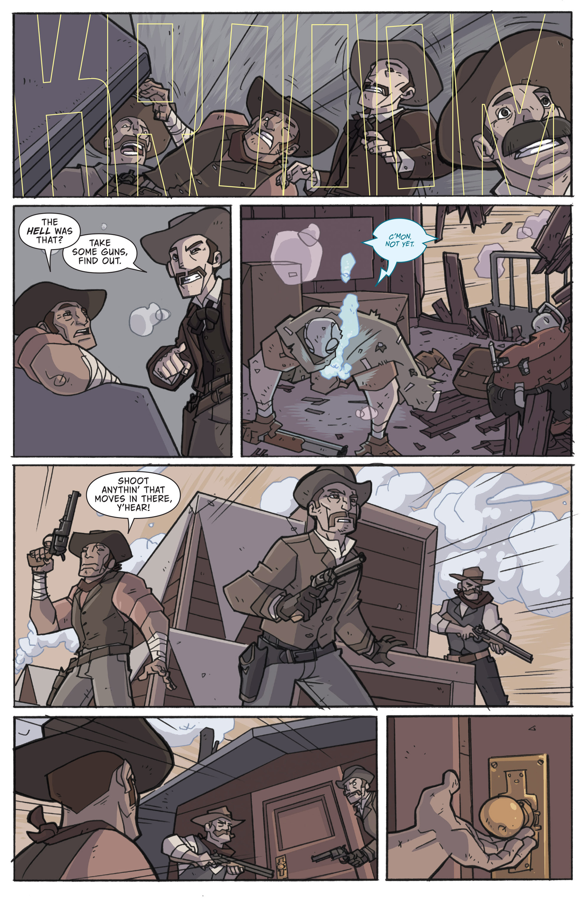 Read online Atomic Robo and the Knights of the Golden Circle comic -  Issue #3 - 6