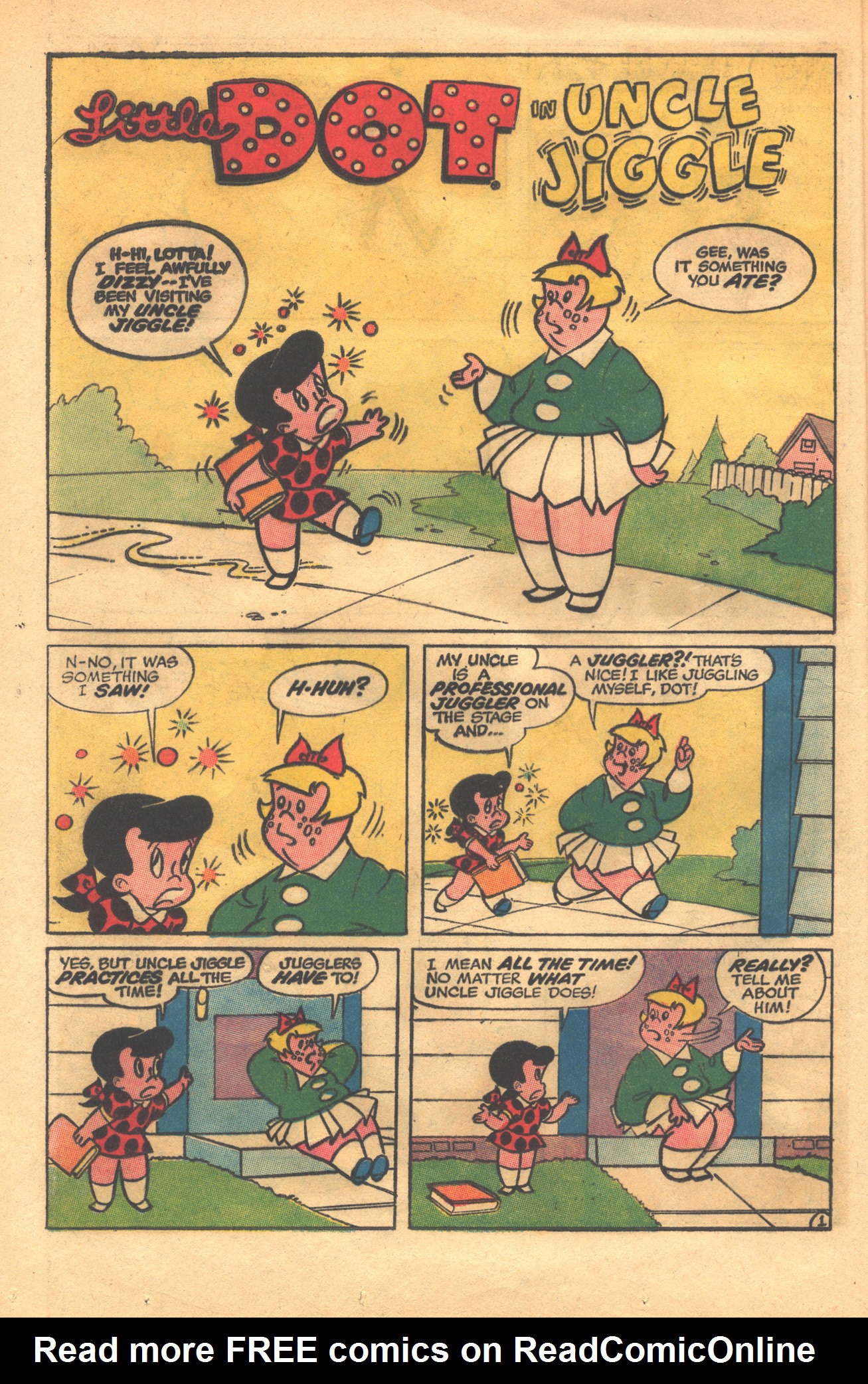 Read online Little Dot (1953) comic -  Issue #89 - 12