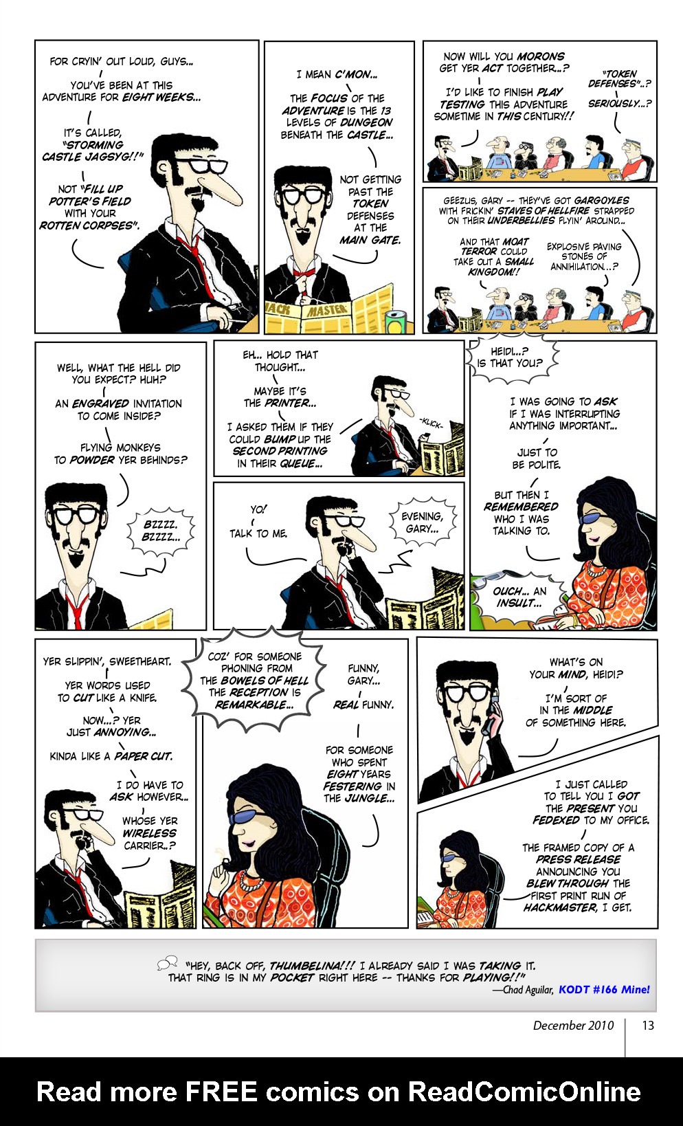 Read online Knights of the Dinner Table comic -  Issue #170 - 15