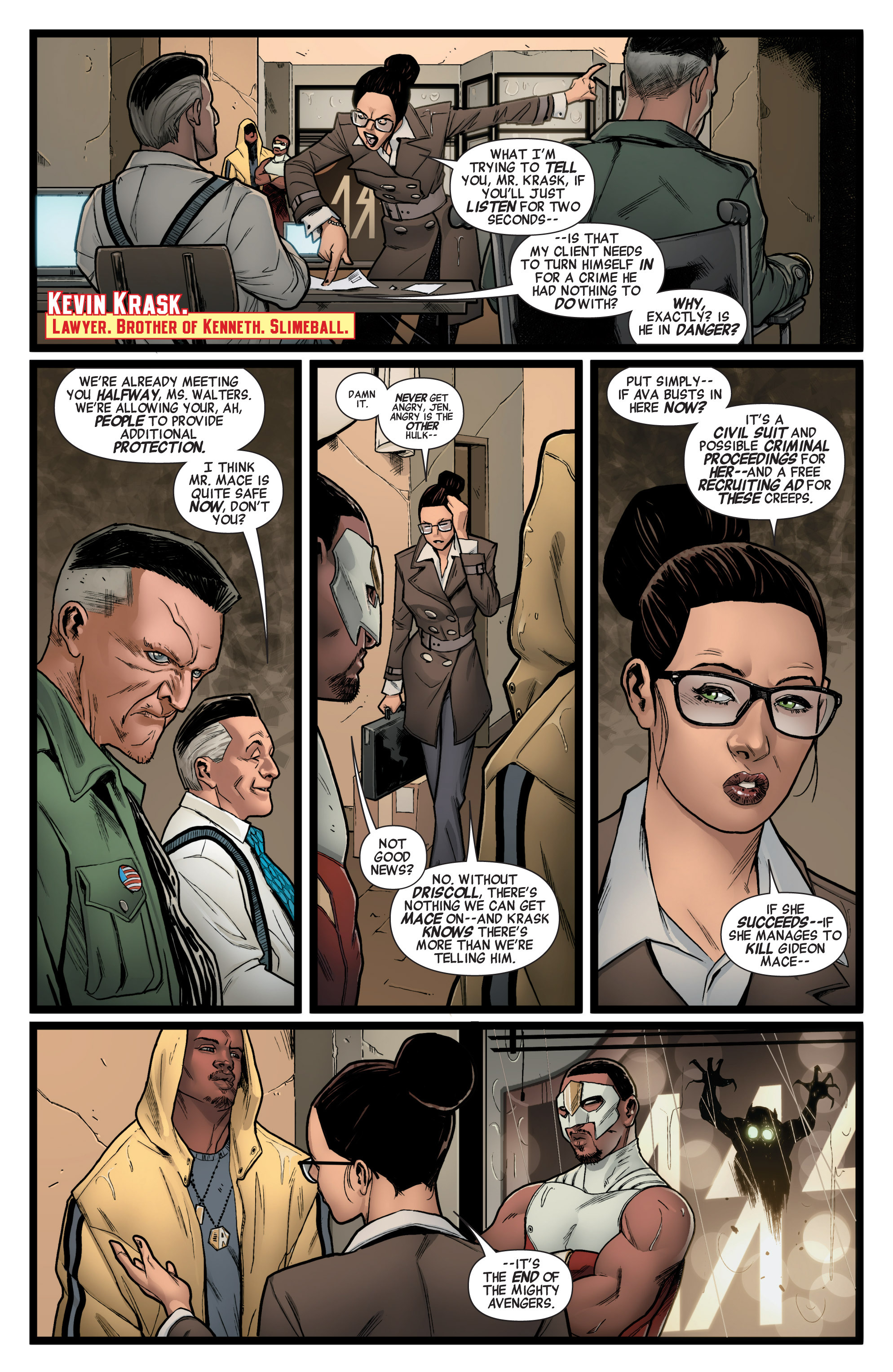 Read online Mighty Avengers comic -  Issue #7 - 14