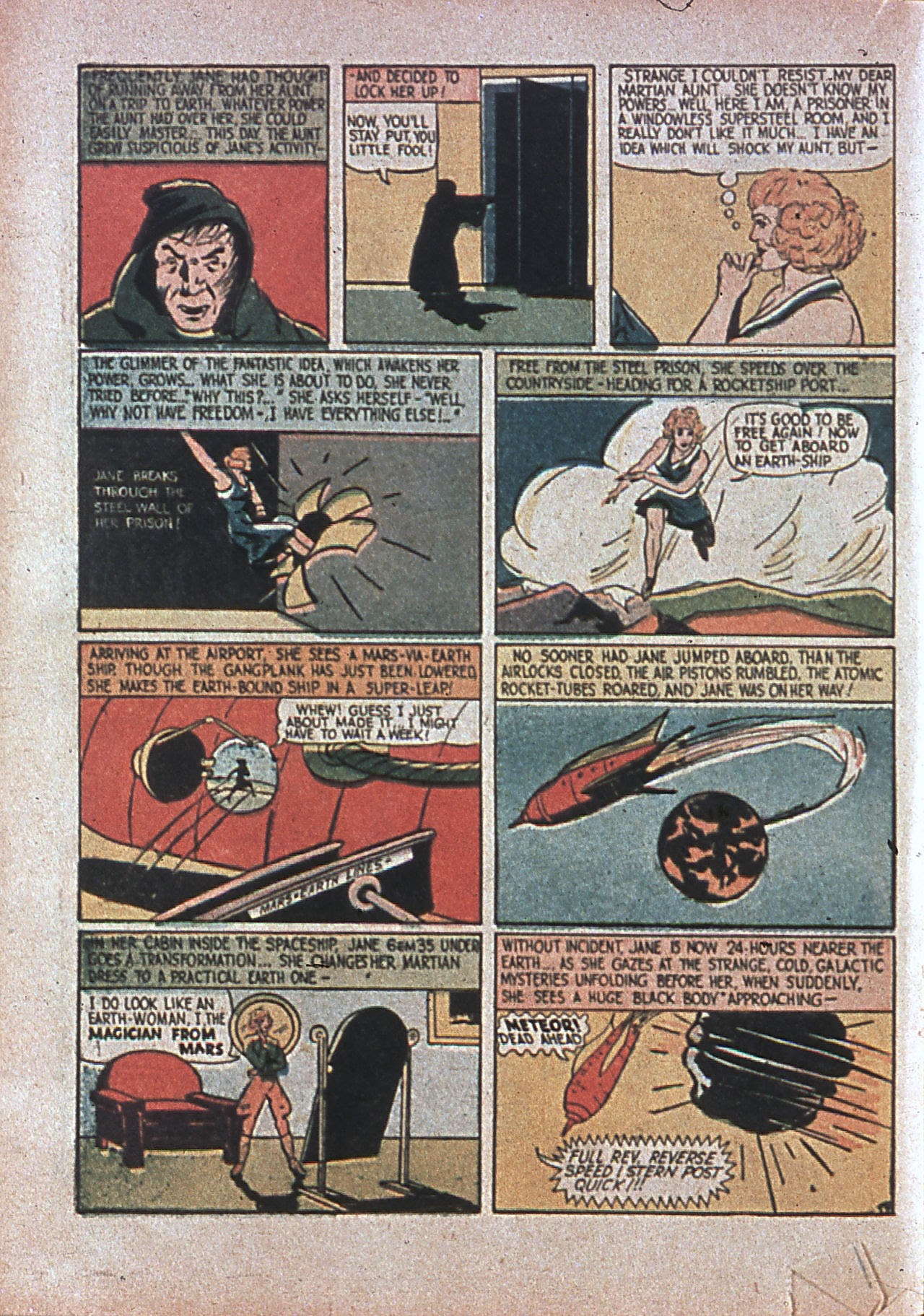 Read online Amazing Man Comics comic -  Issue #7 - 33