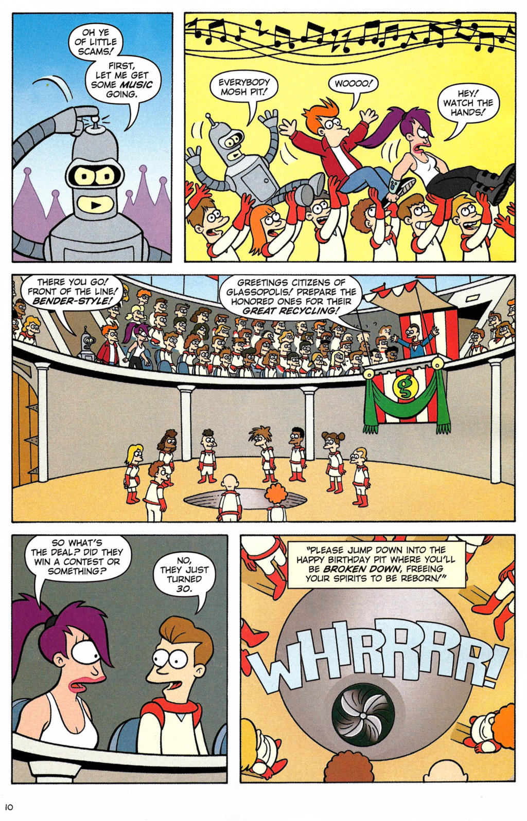 Read online Futurama Comics comic -  Issue #29 - 8