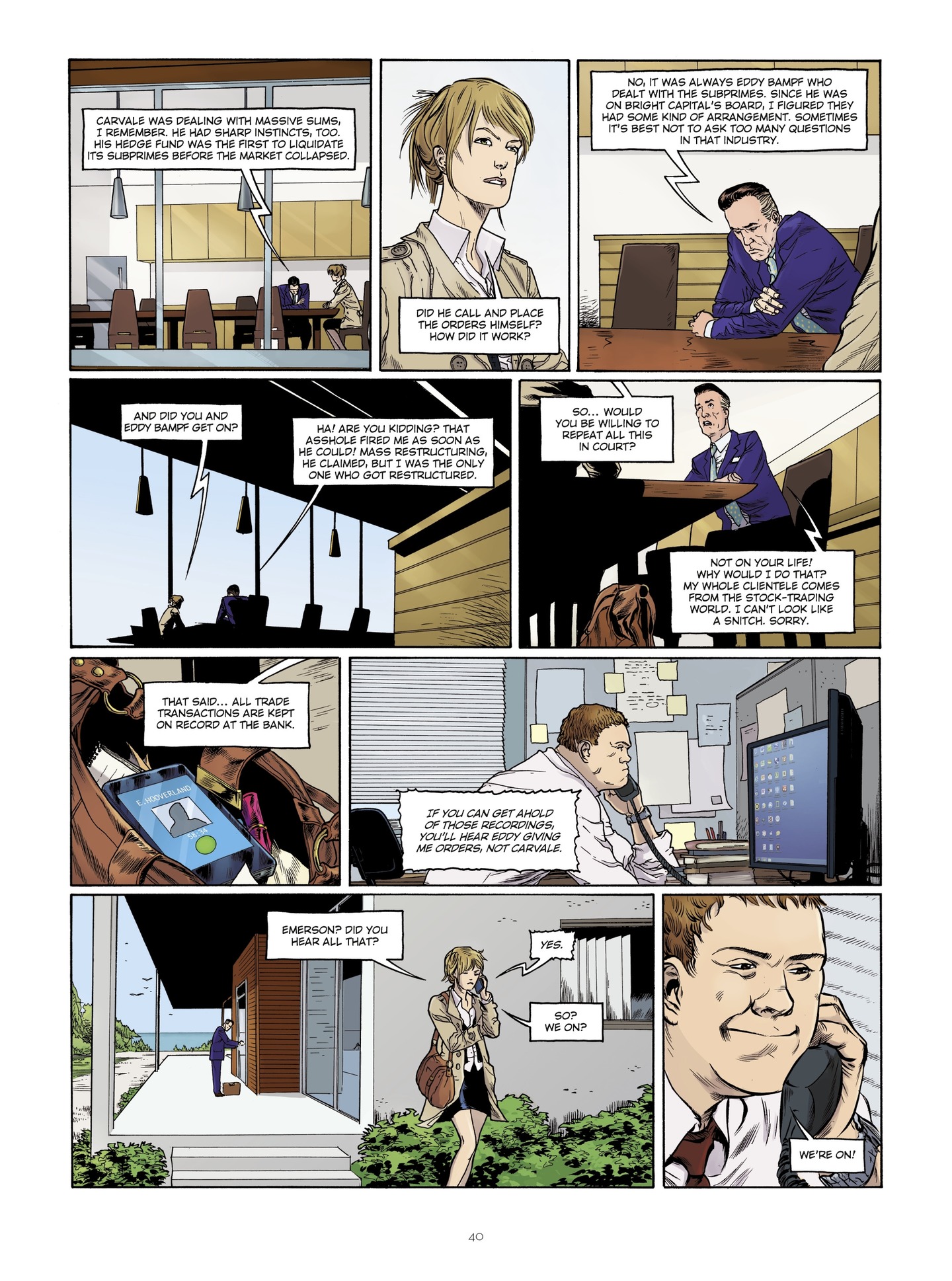 Read online Hedge Fund comic -  Issue #3 - 41