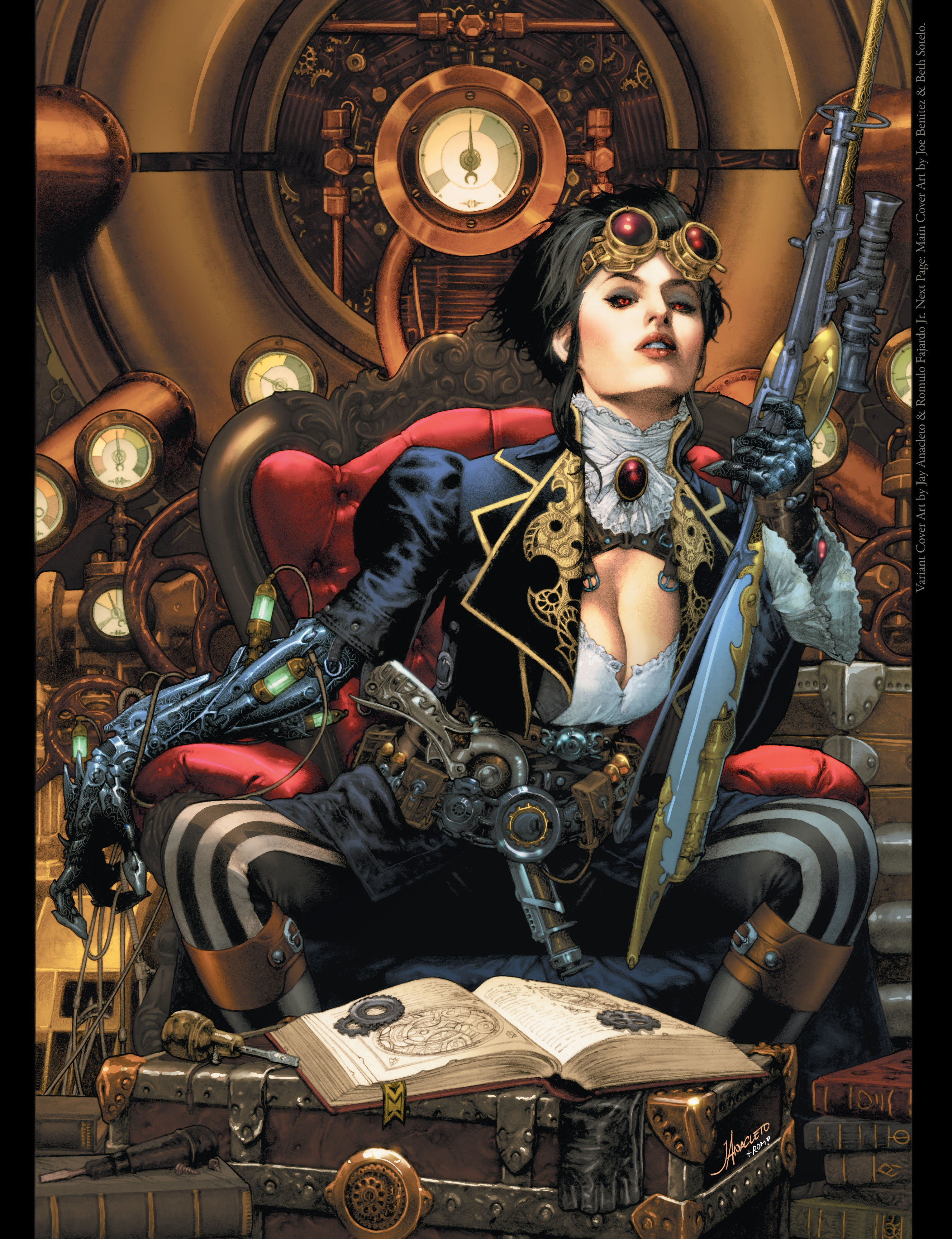 Read online Lady Mechanika: The Monster of The Ministry of Hell comic -  Issue #3 - 24