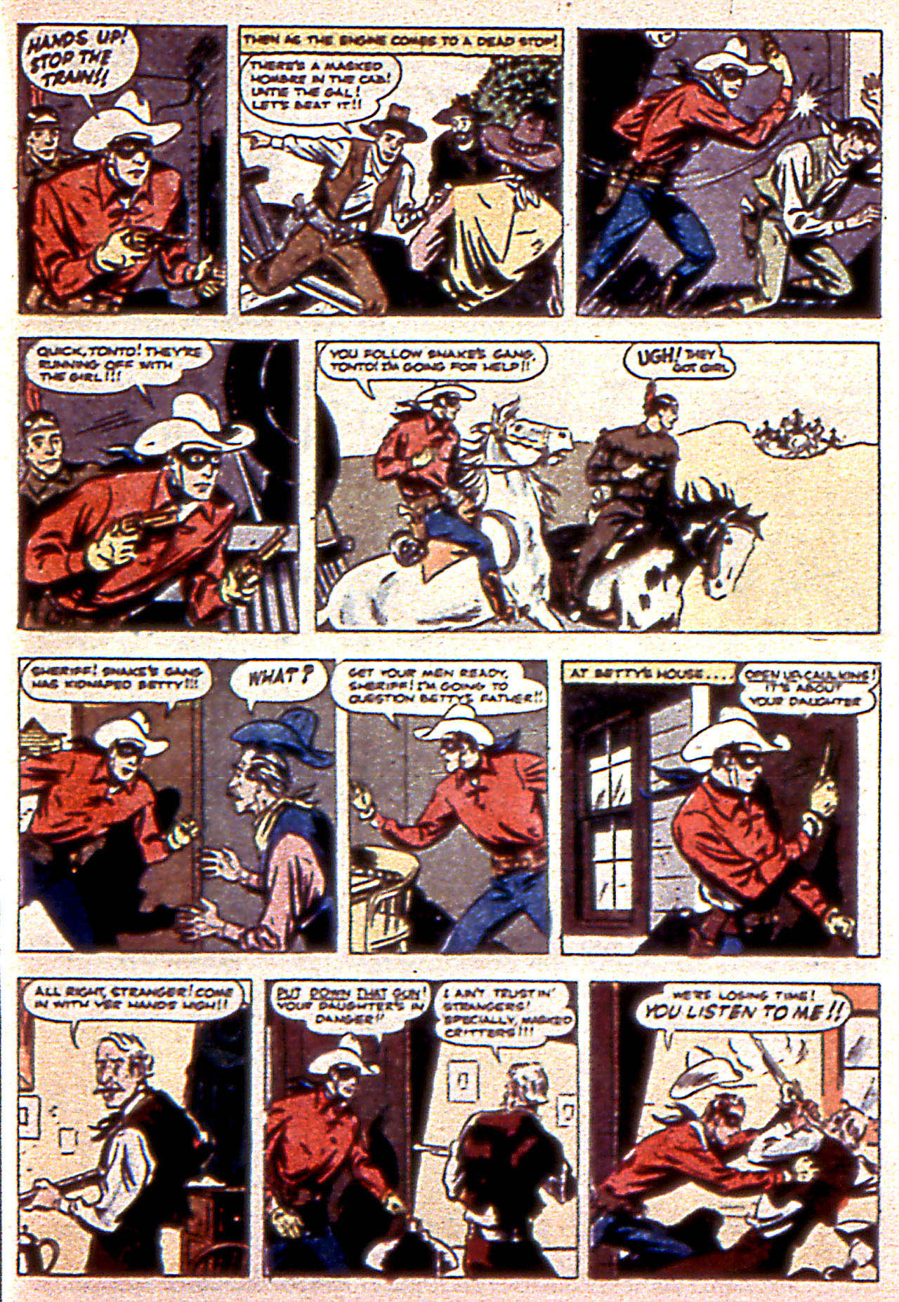 Read online Four Color Comics comic -  Issue #98 - 35