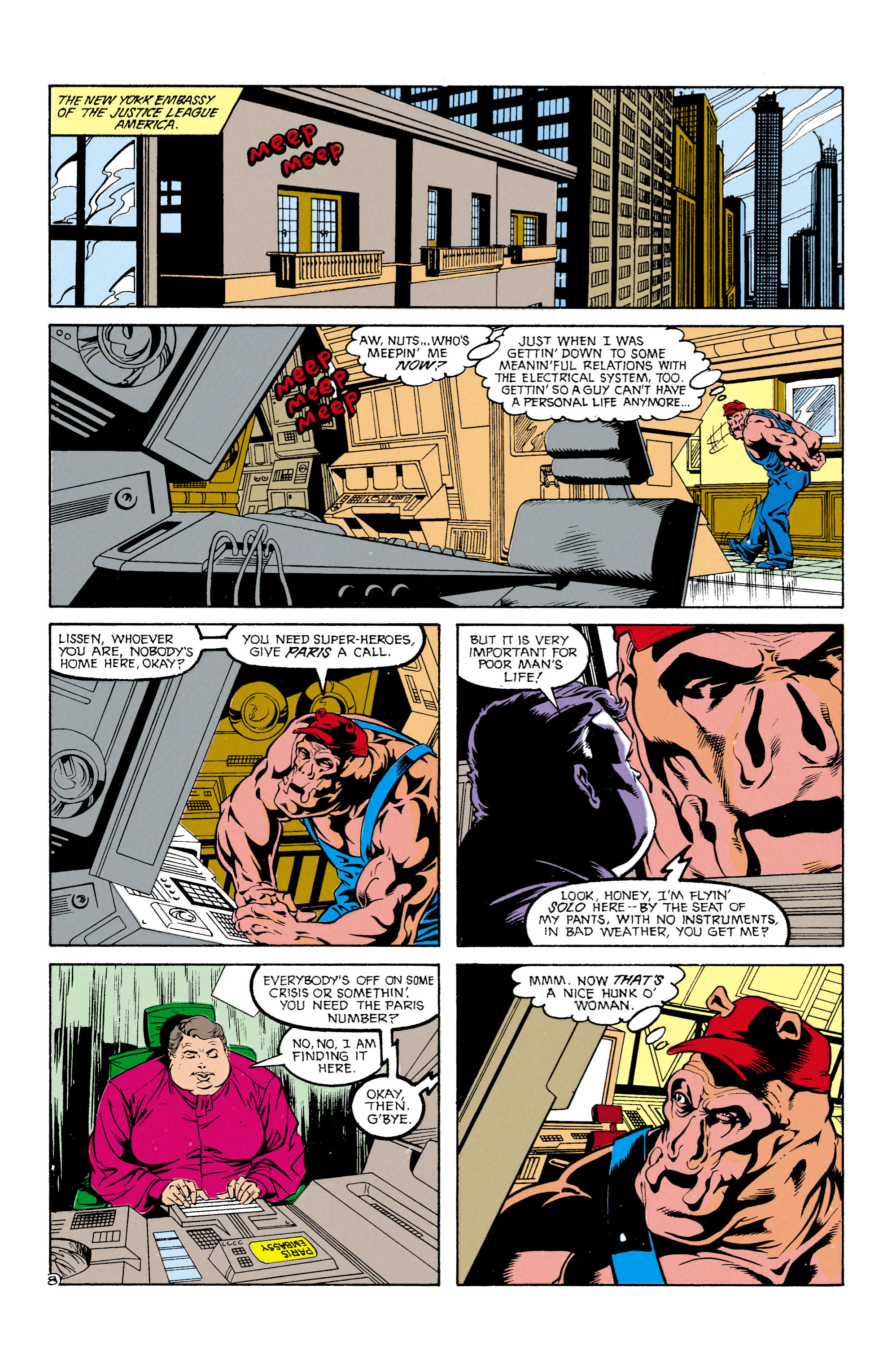 Read online Justice League Europe comic -  Issue #15 - 9