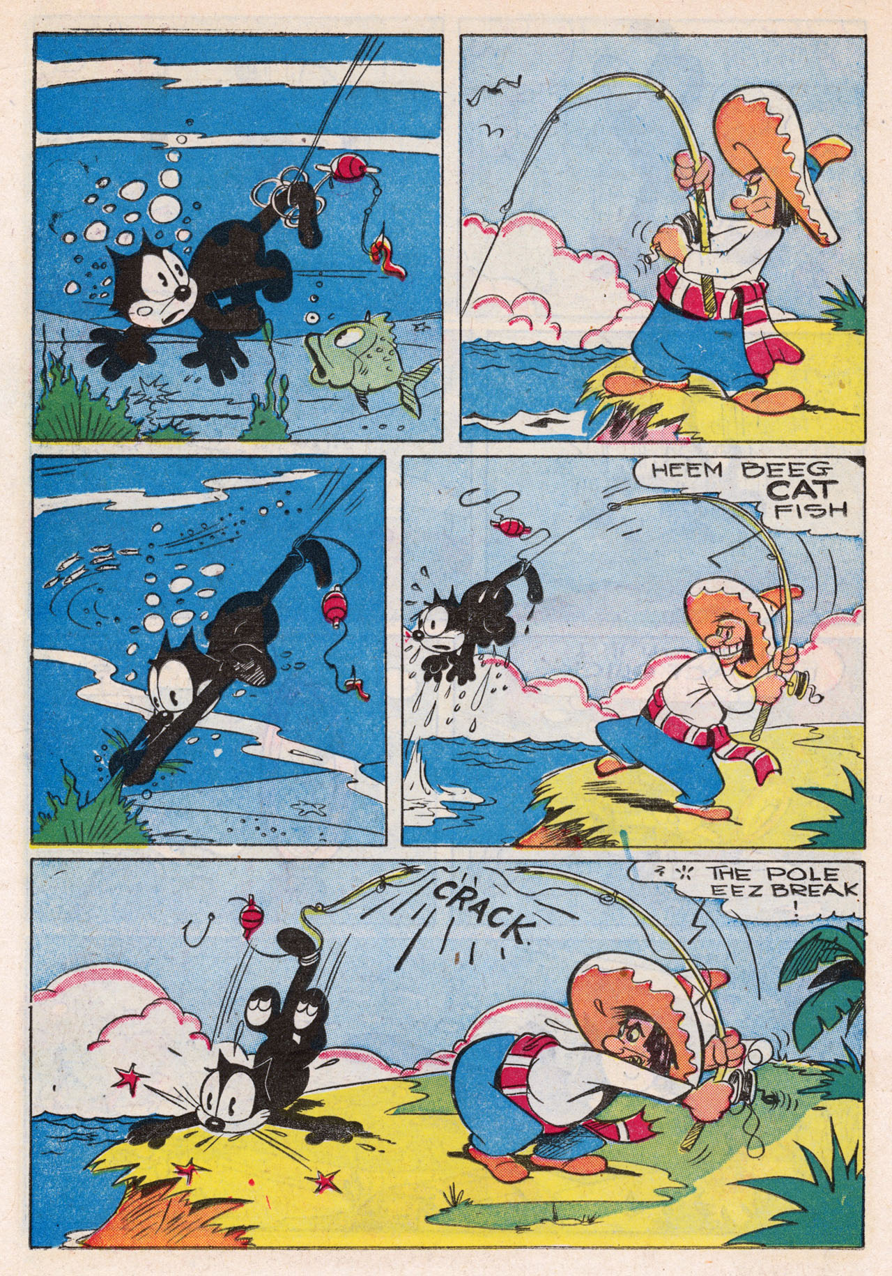 Read online Felix the Cat (1948) comic -  Issue #8 - 38