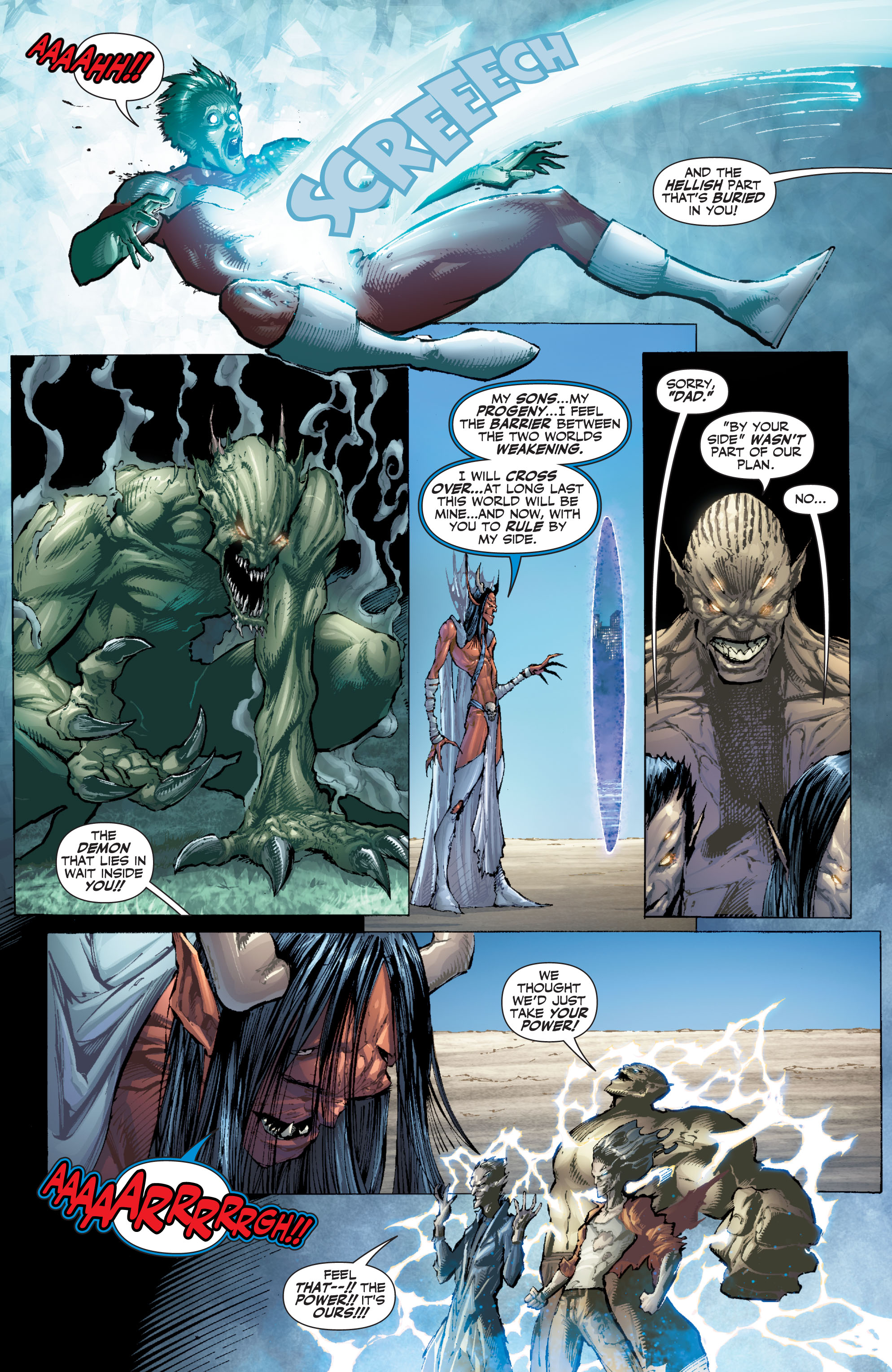 Read online Titans (2008) comic -  Issue #4 - 16