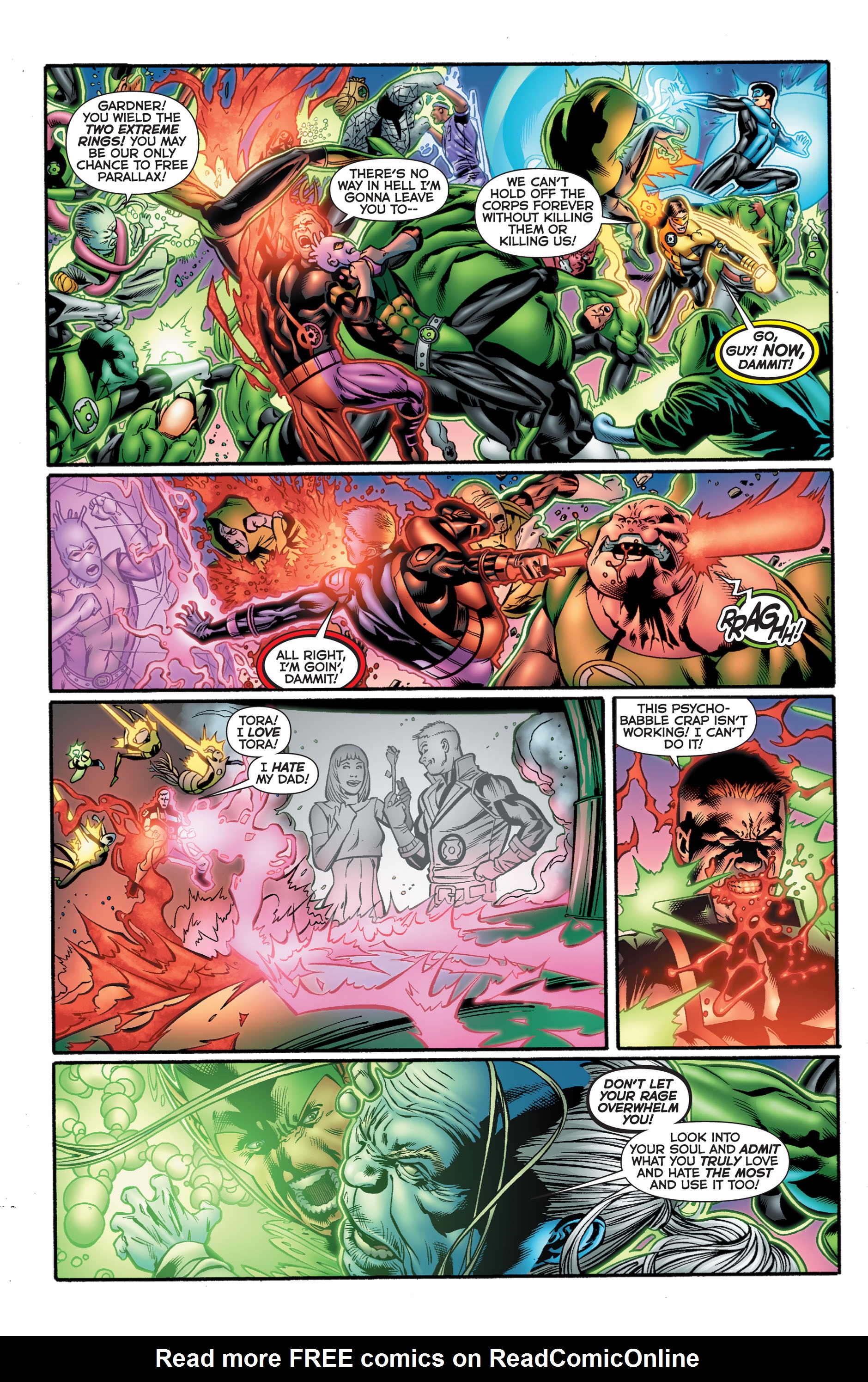 Read online Green Lantern: War of the Green Lanterns (2011) comic -  Issue # TPB - 206