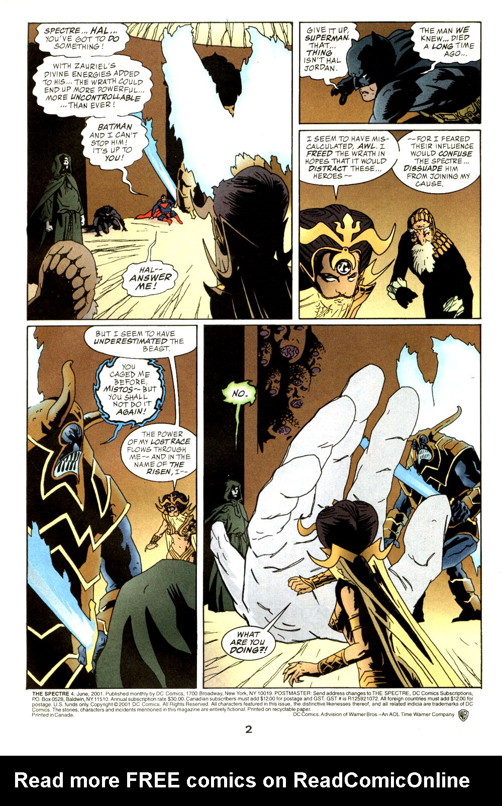 Read online The Spectre (2001) comic -  Issue #4 - 4