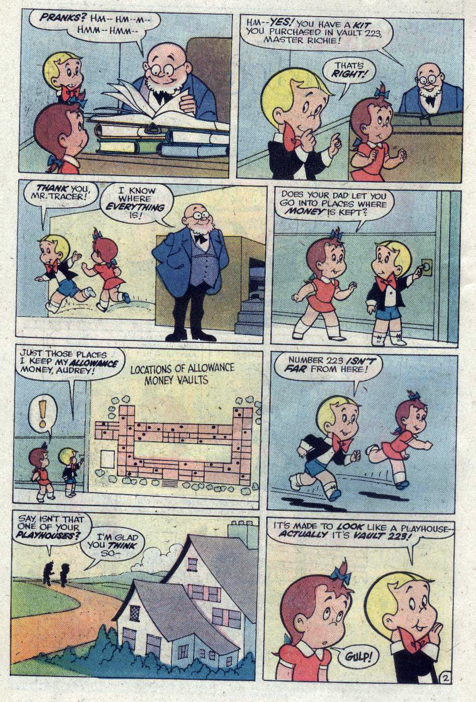 Read online Richie Rich & His Girl Friends comic -  Issue #5 - 6