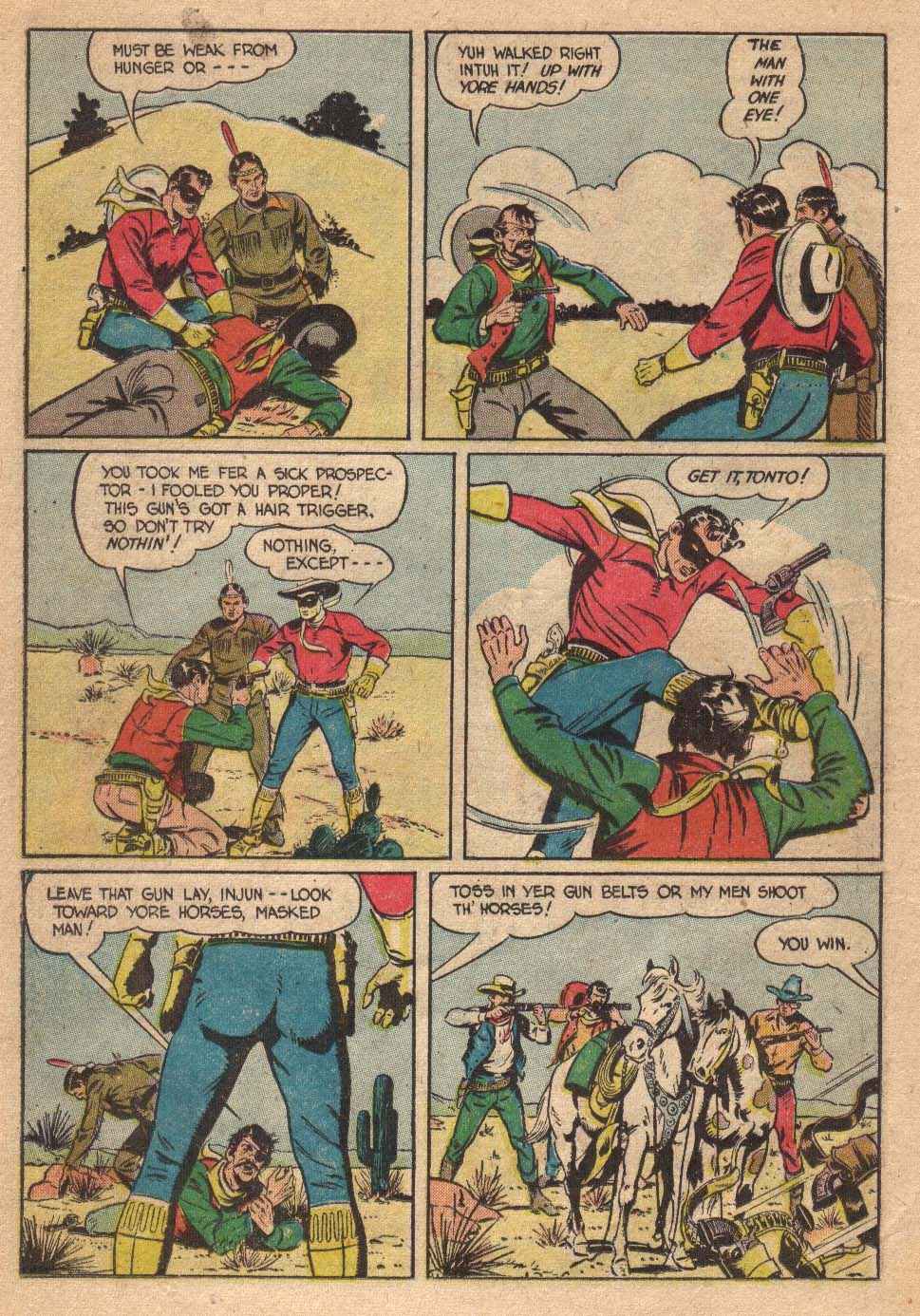 Read online The Lone Ranger (1948) comic -  Issue #32 - 10