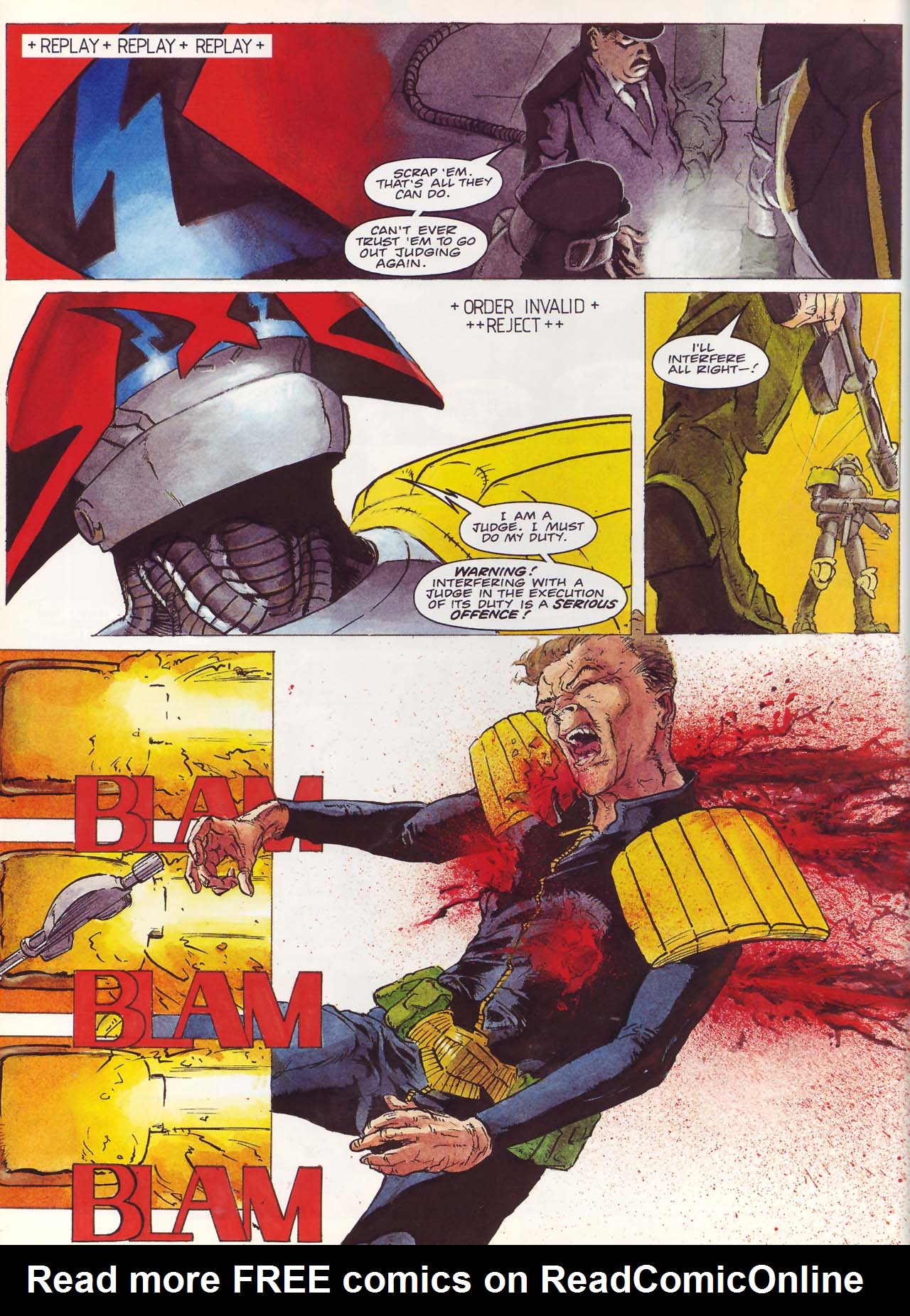 Read online Judge Dredd: Mechanismo comic -  Issue # TPB - 73